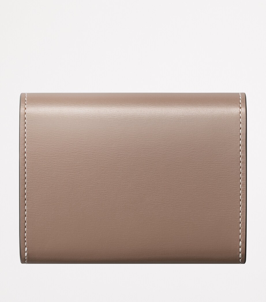 Calfskin Panthère de Cartier Mini Wallet BEIGE Image 5