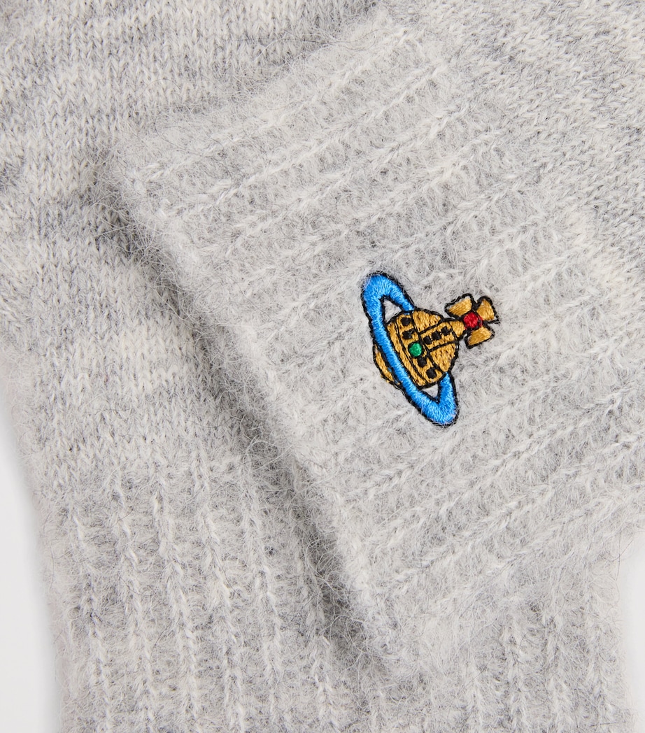 Alpaca-Blend Orb Gloves P401 GREY Image 2