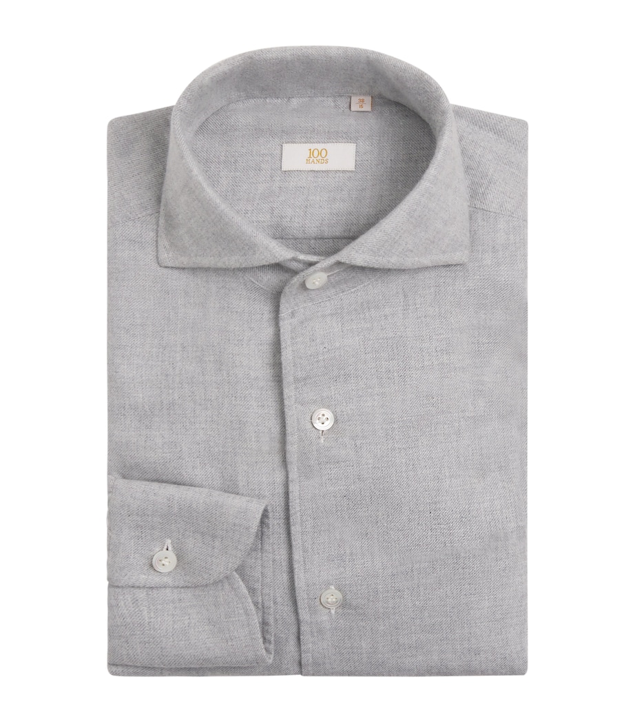 Cotton-Cashmere Shirt GREY Image 1