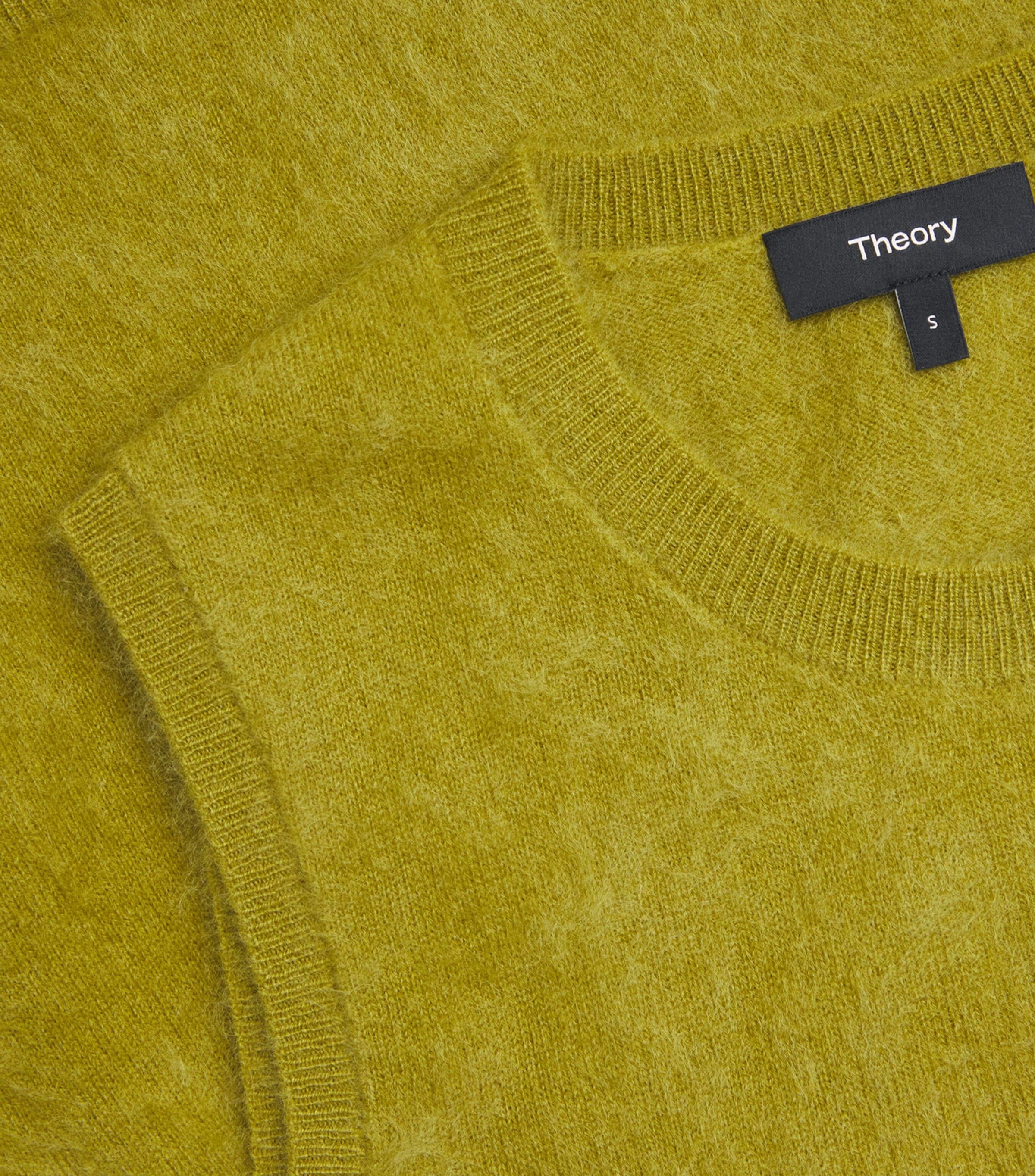 Brushed Cashmere Sweater Vest 2KF-DARK PEAR Image 5