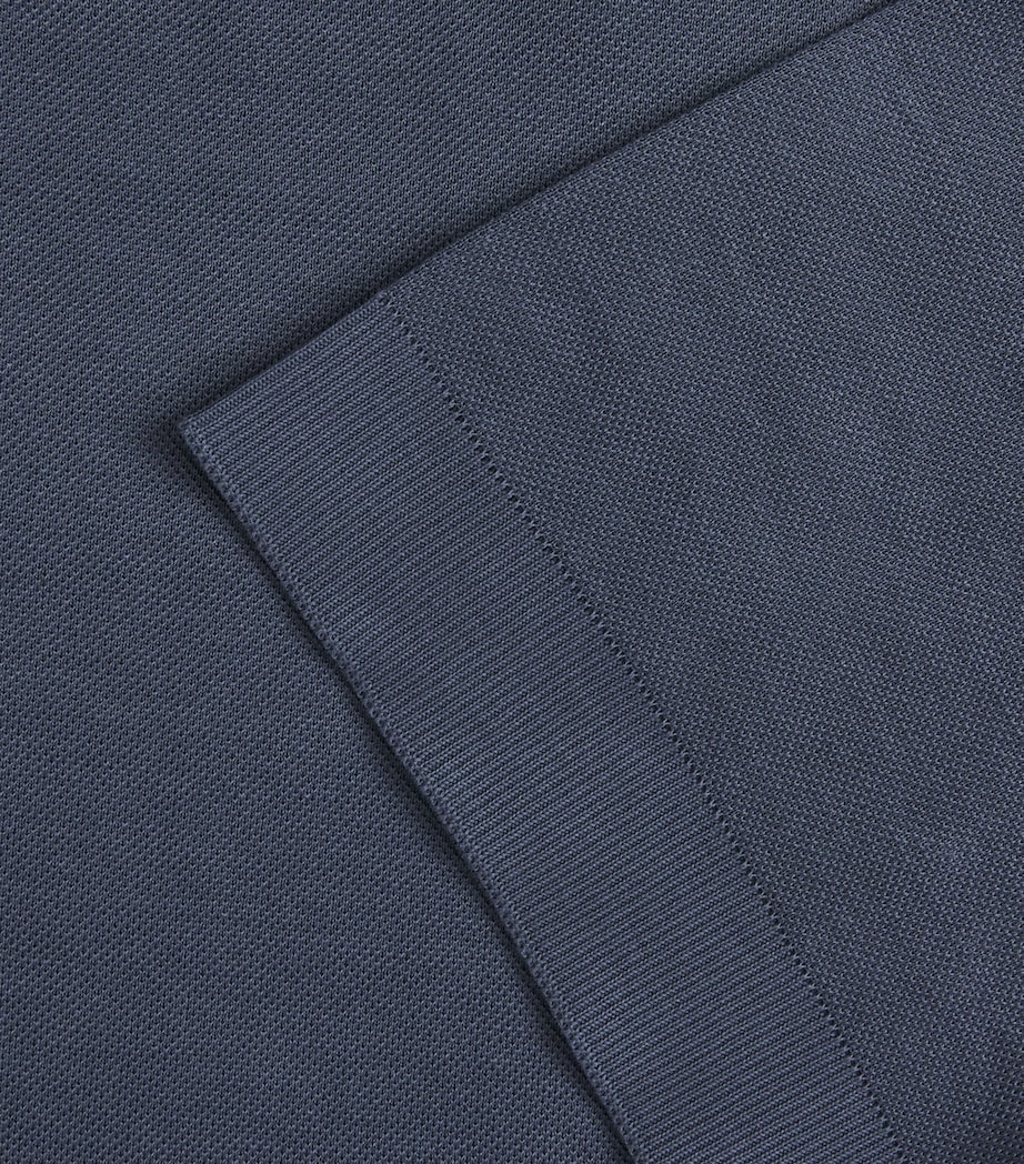 Eton Mens Cotton T-Shirt Dark Blue Image 6