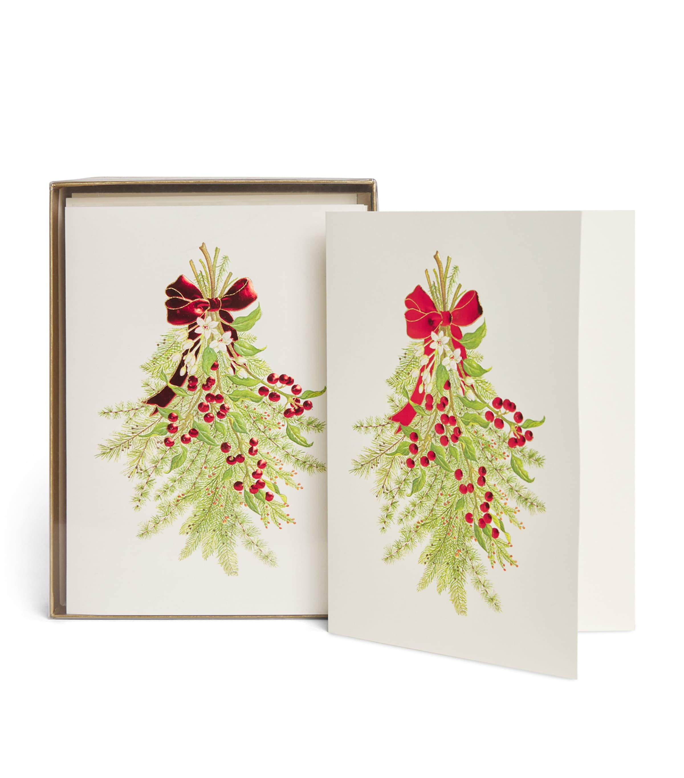 Paula Skene Holiday Greens Christmas Cards