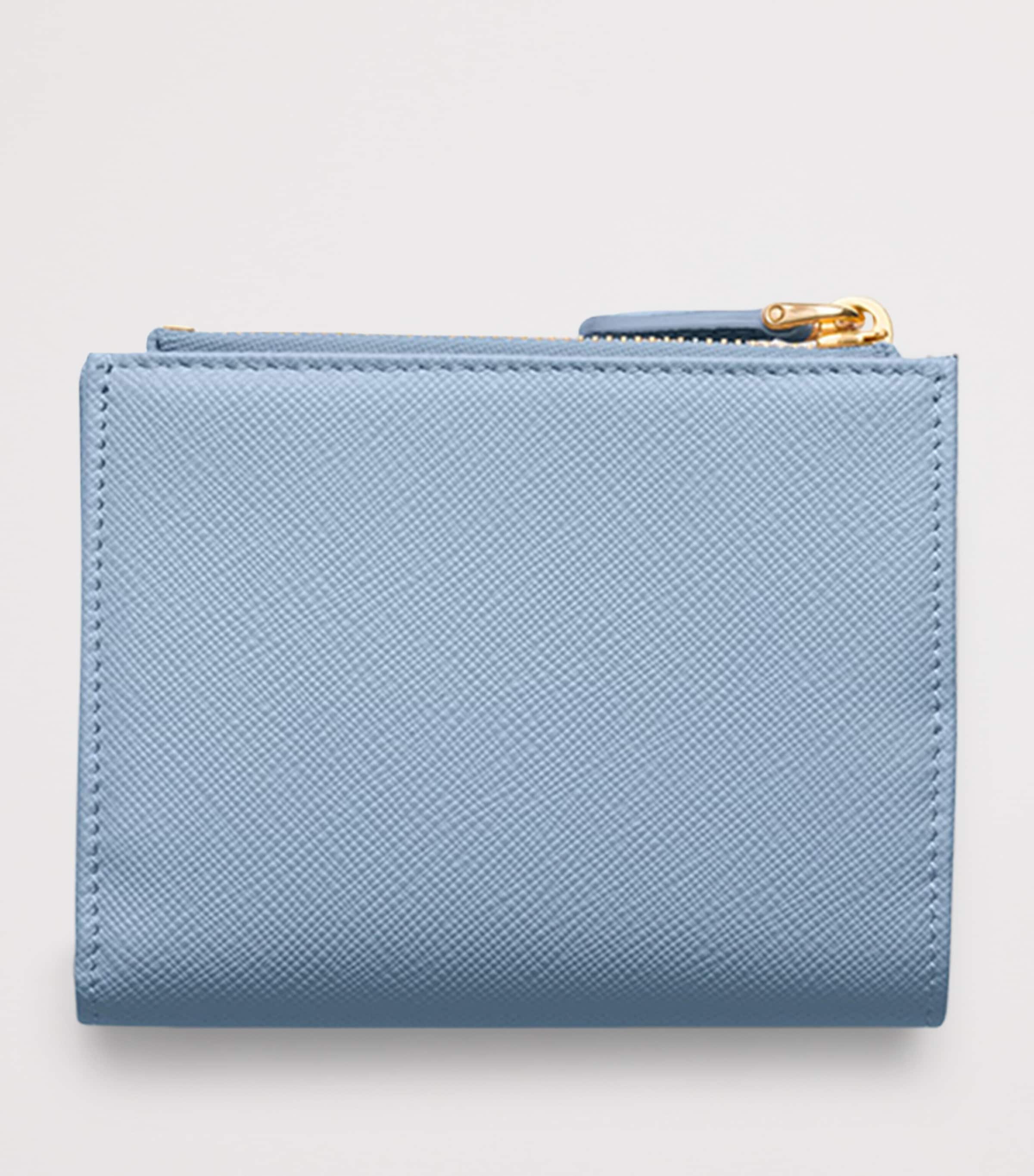 Small Saffiano Leather Wallet F0076 Image 3