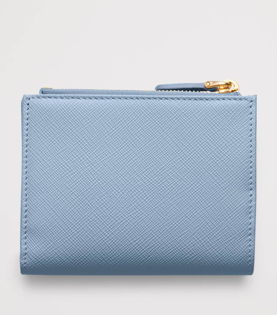 Small Saffiano Leather Wallet F0076 Image 3