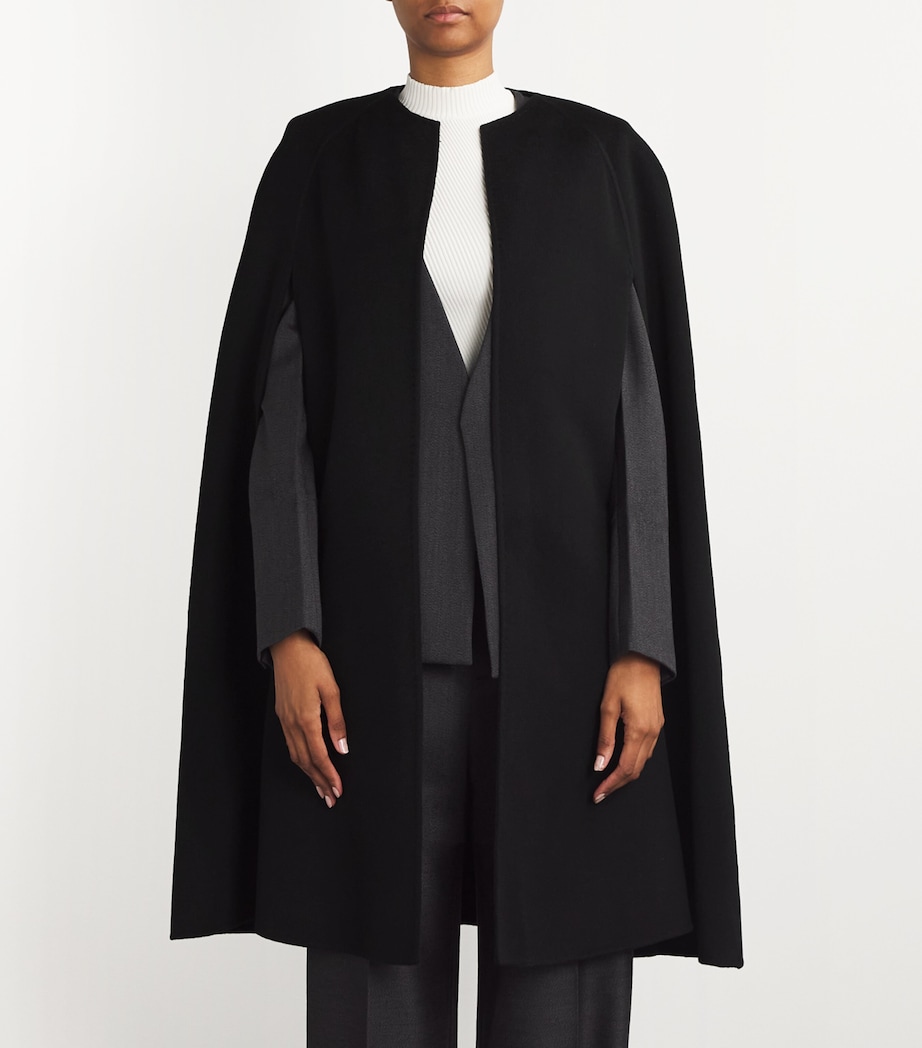 Cashmere Monceau Cape BLACK Image 3