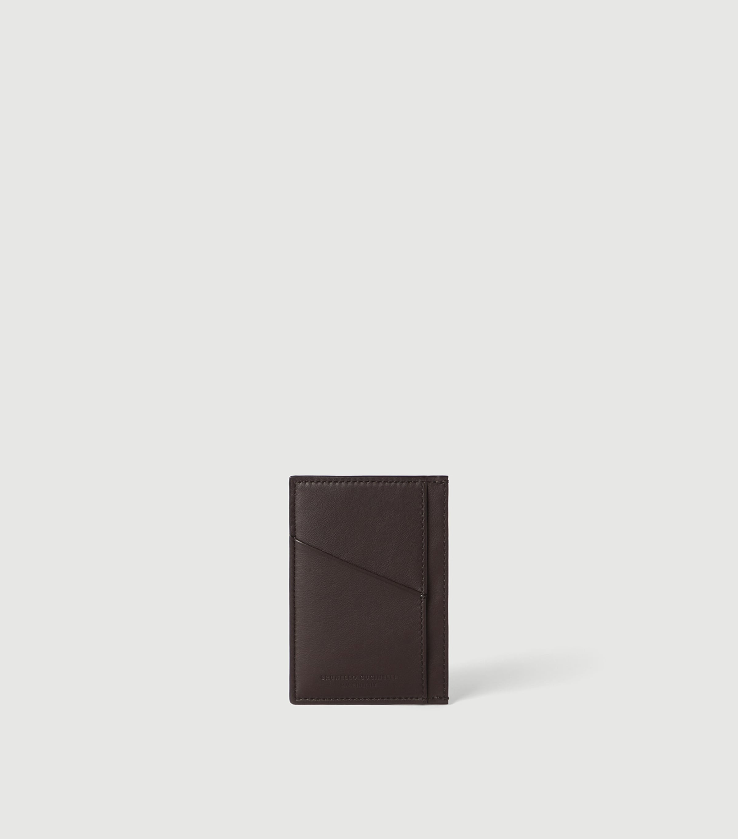 Brunello Cucinelli Leather Card Holder Image 3