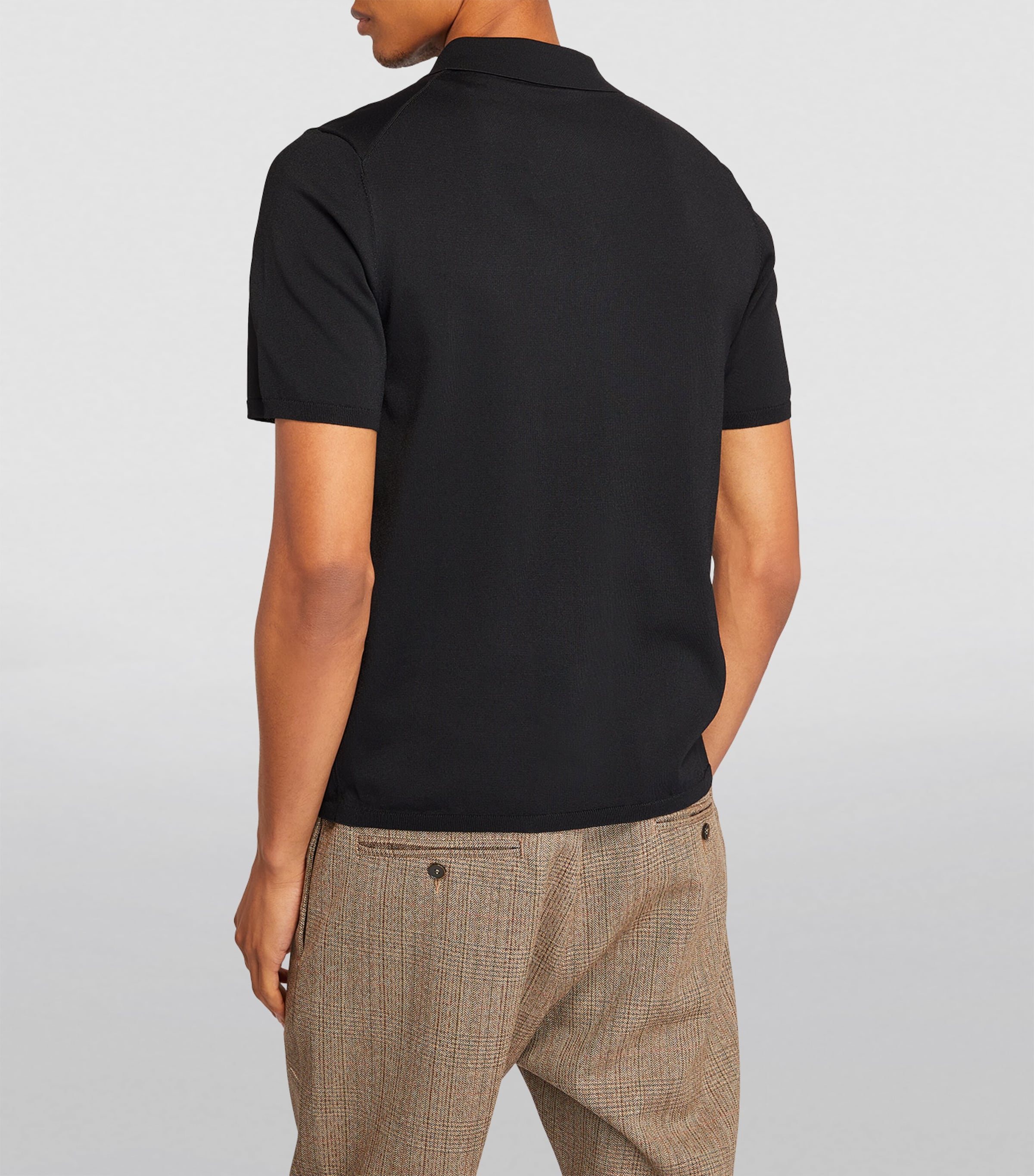 Polo Shirt BLACK Image 4