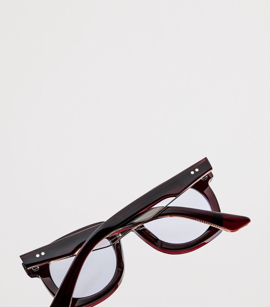Acetate Ava Sunglasses 14N-CHERRY Image 5