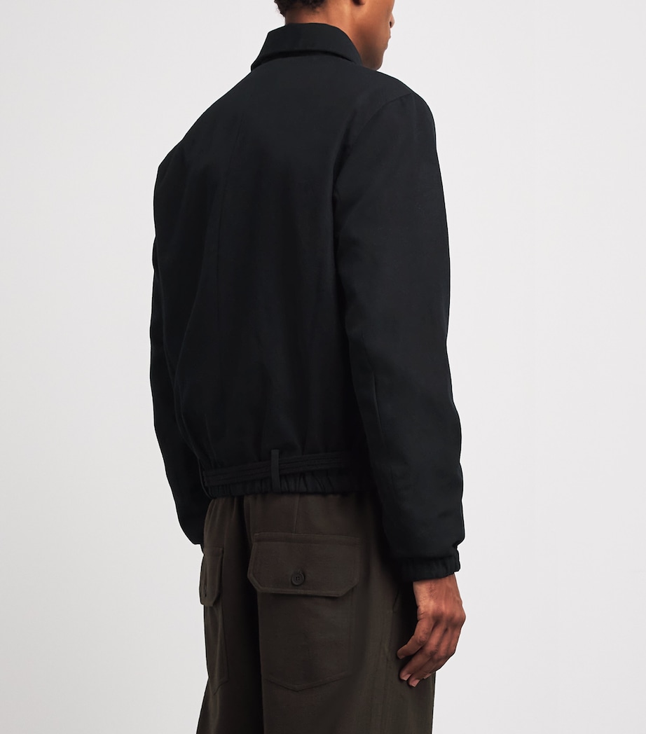 Craig Green Mens Wool Twill Utility Jacket Black Image 5