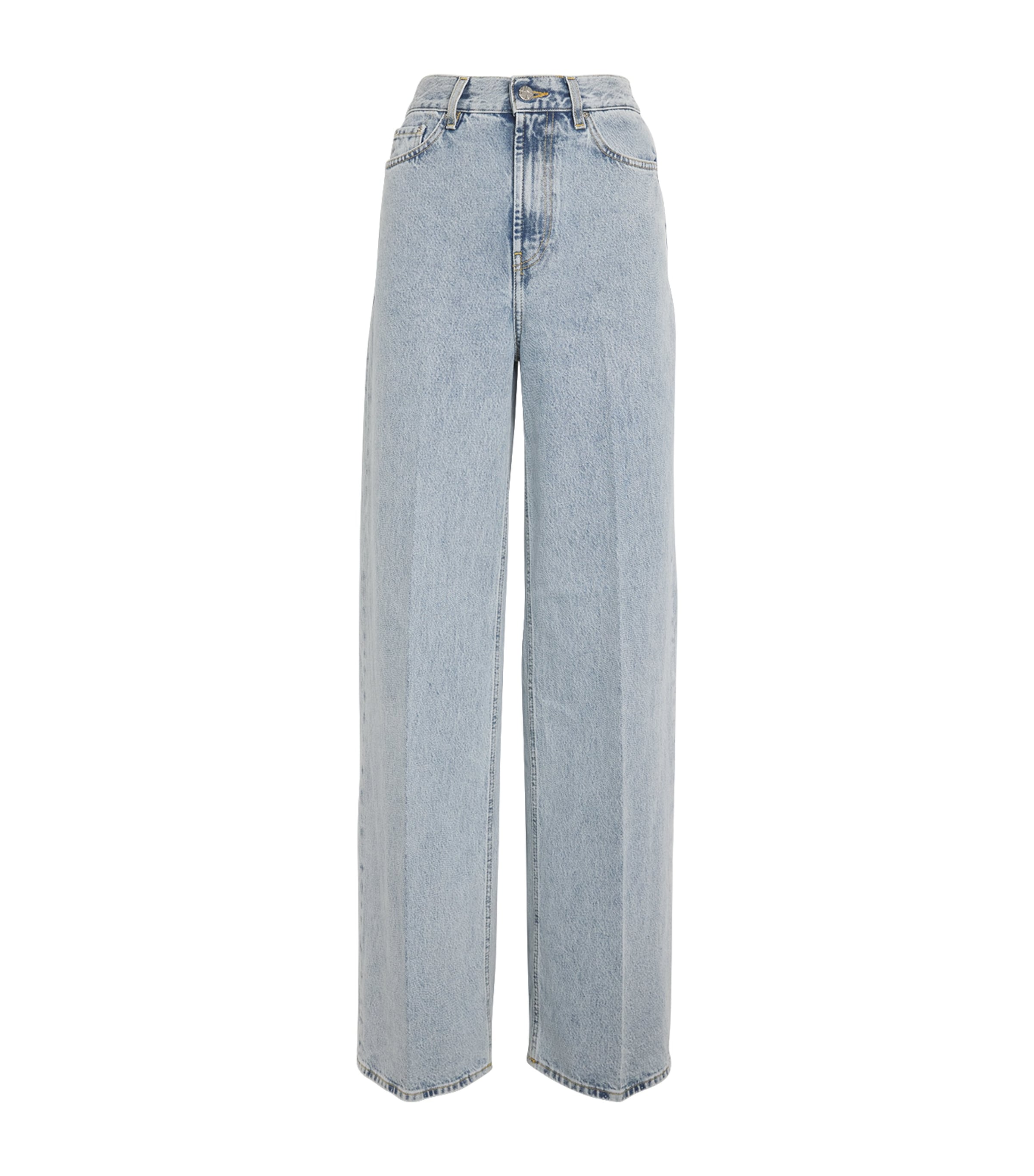 Totême Wide-leg Jeans In Blue