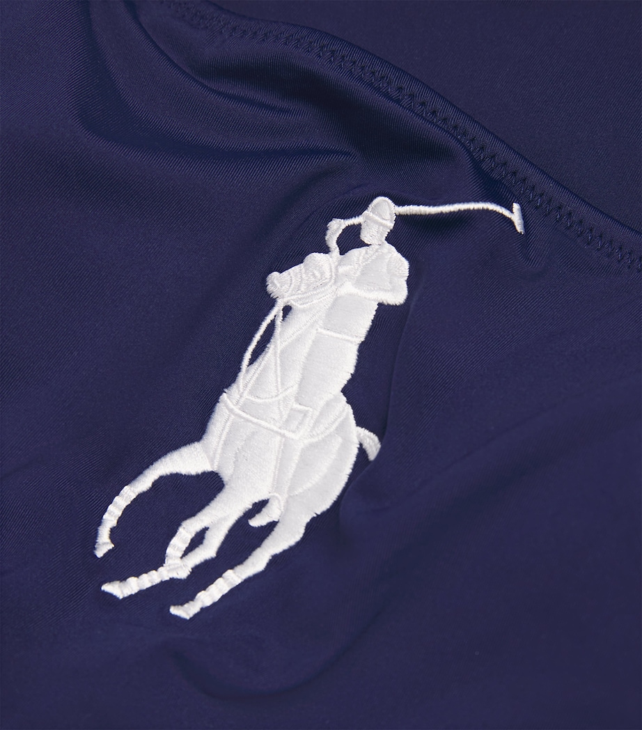 Large Polo Pony Logo Kennedy Swimsuit NAVY Image 4