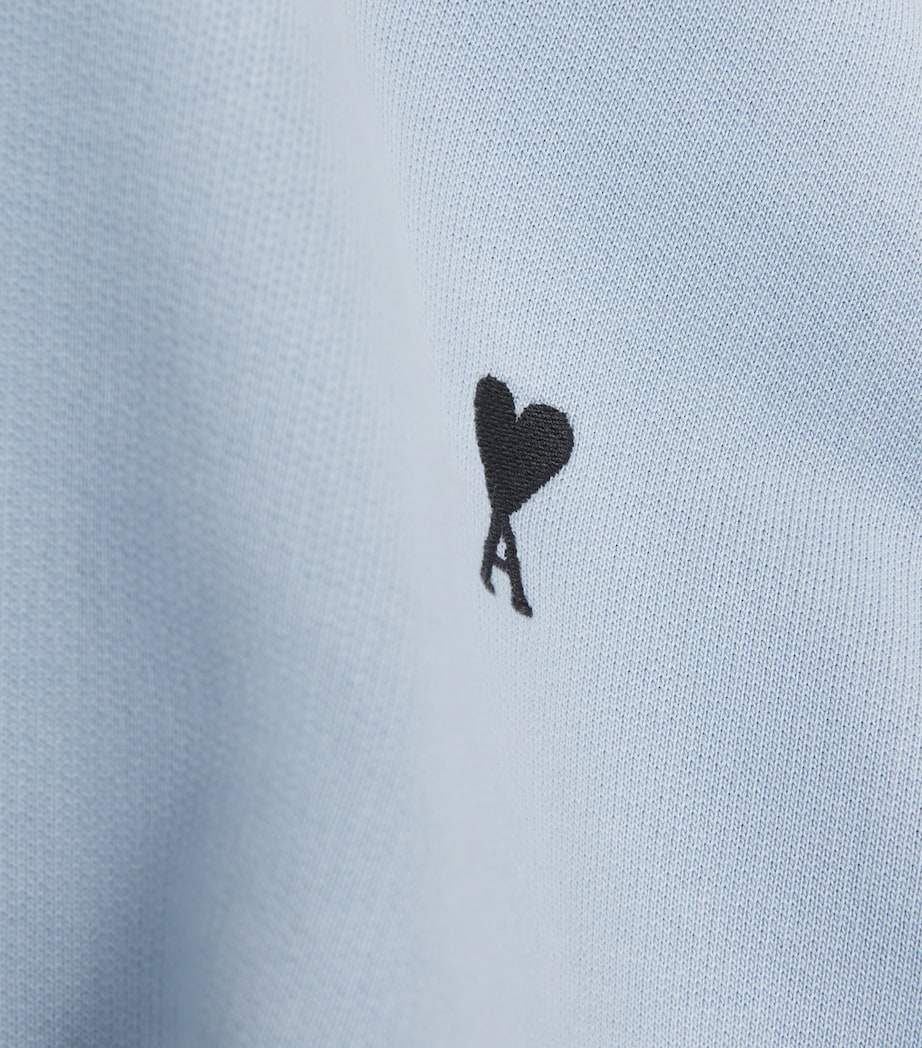 Cotton Embroidered Ami De Coeur Logo Hoodie 4506 - CIEL Image 5