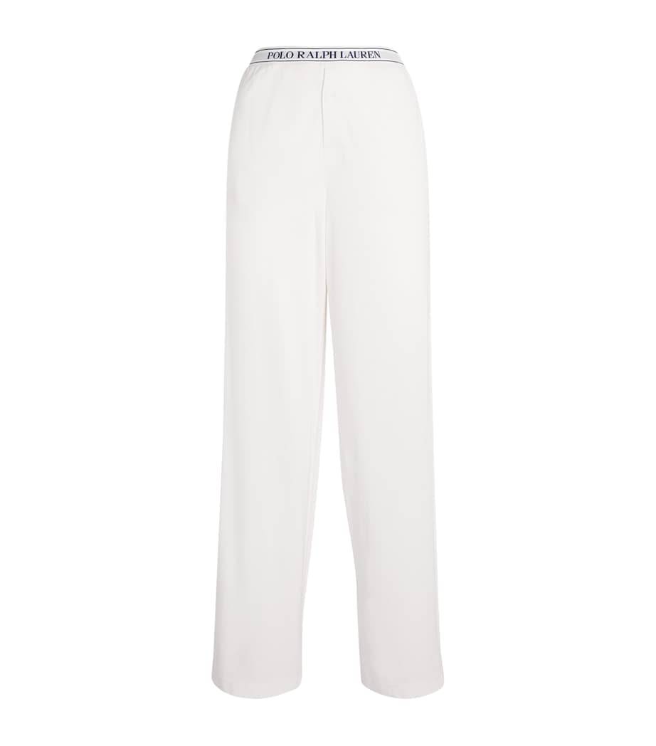 Polo Ralph Lauren Womens Pyjama Bottoms White Cloud Image 1