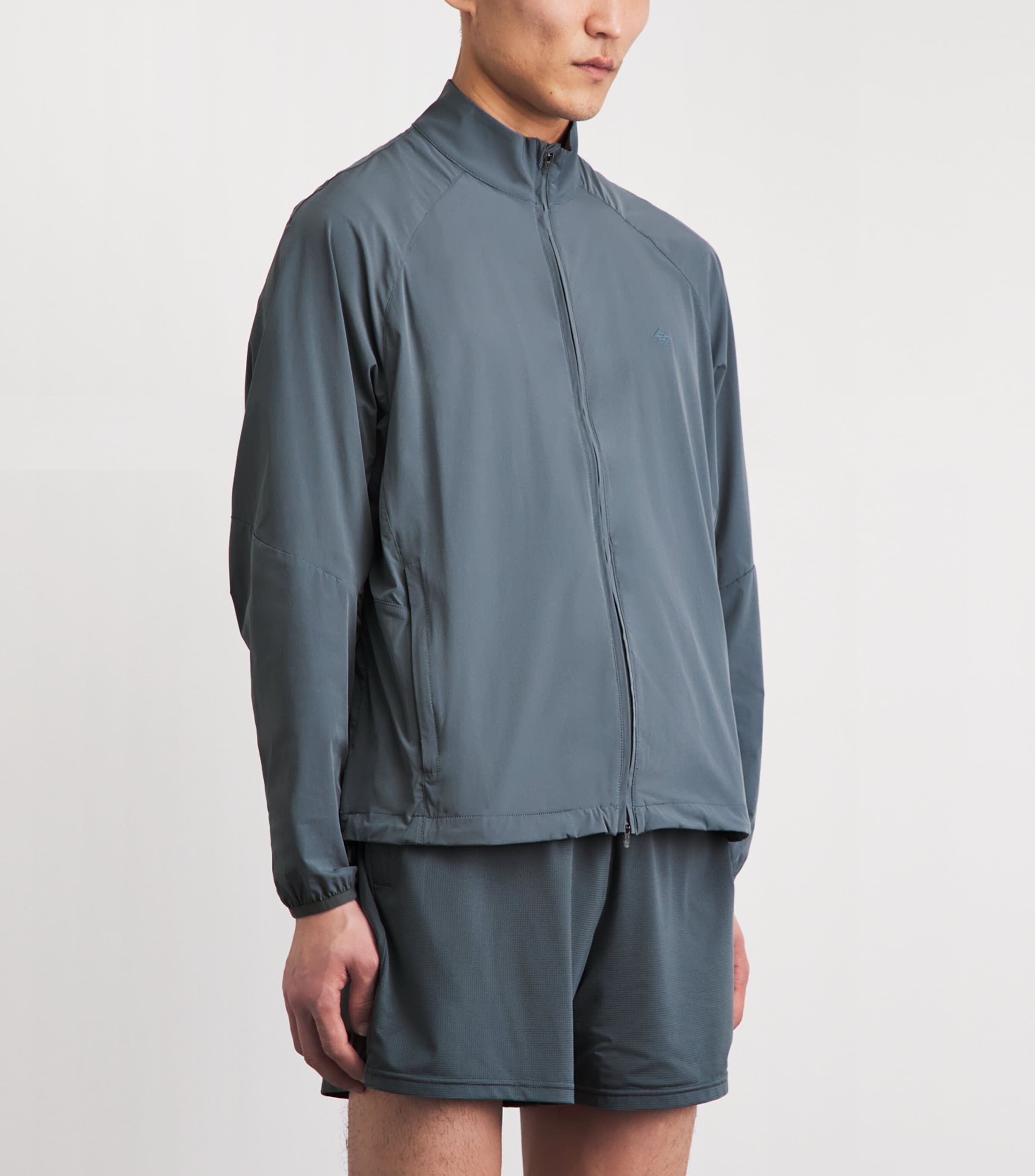 Represent 247 Mens Hooded DNA Track Jacket Dusky Navy Image 4