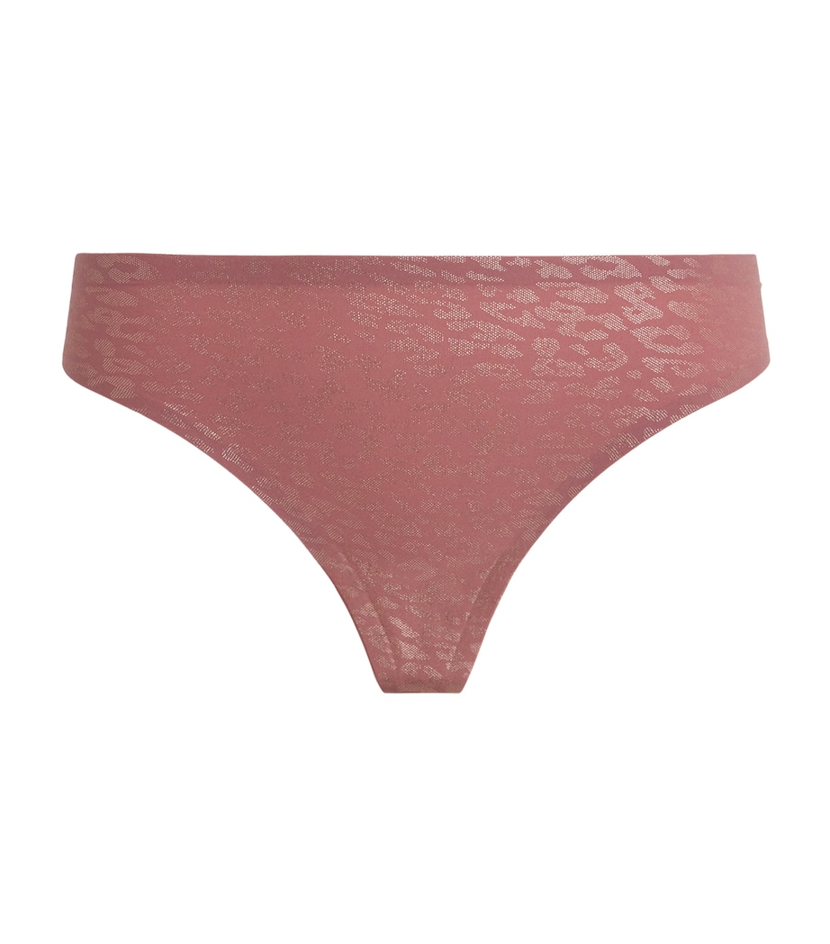 SoftStretch Thong B17 PINK LEO SH Image 1