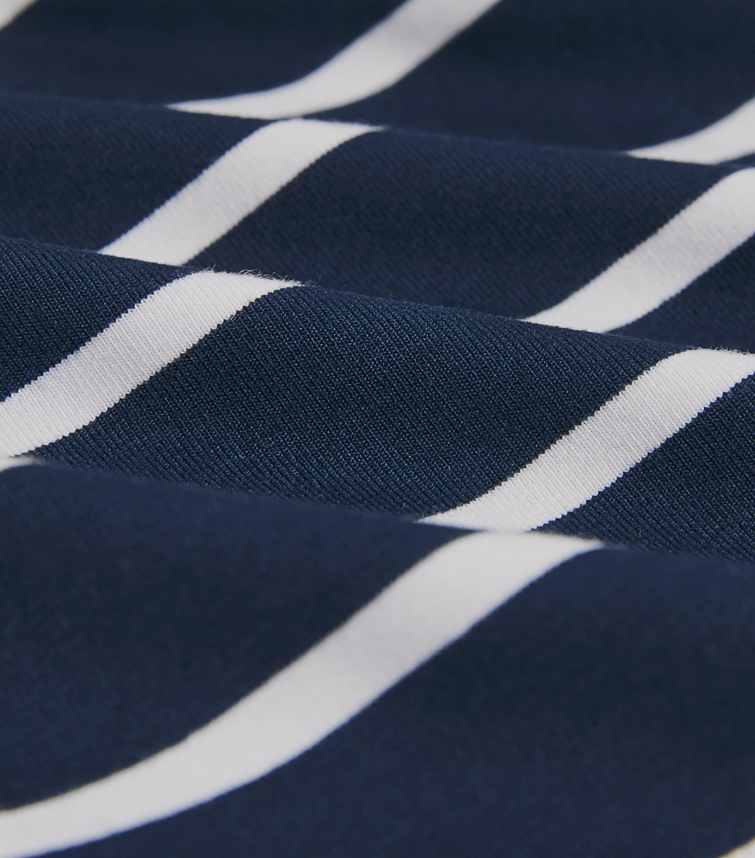 Homebody Mens Jersey Picasso Stripe Long-Sleeve T-Shirt Navy/stripe Image 5