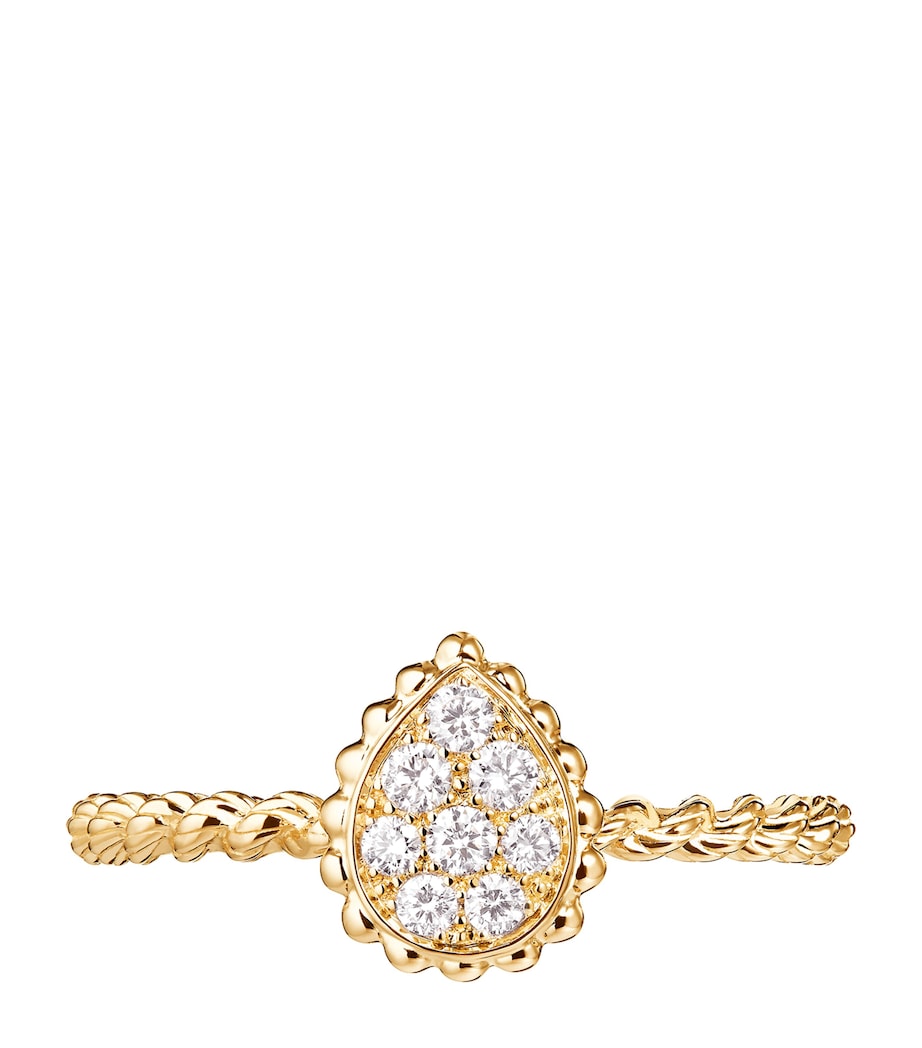 Yellow Gold and Diamond Serpent Bohème Ring YELLOW GOLD Image 4