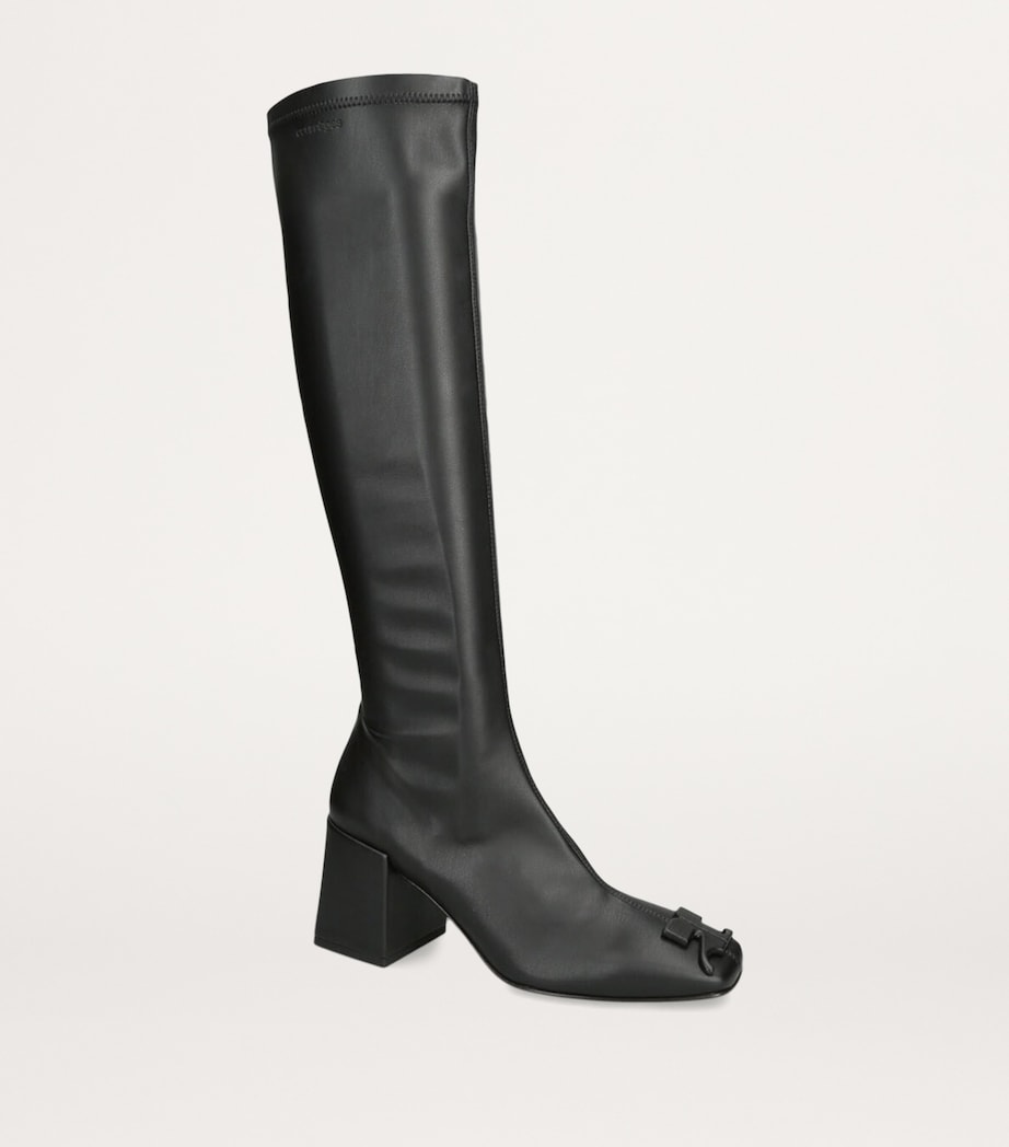 Courrèges Over-The-Knee Boots 70 Black Image 2