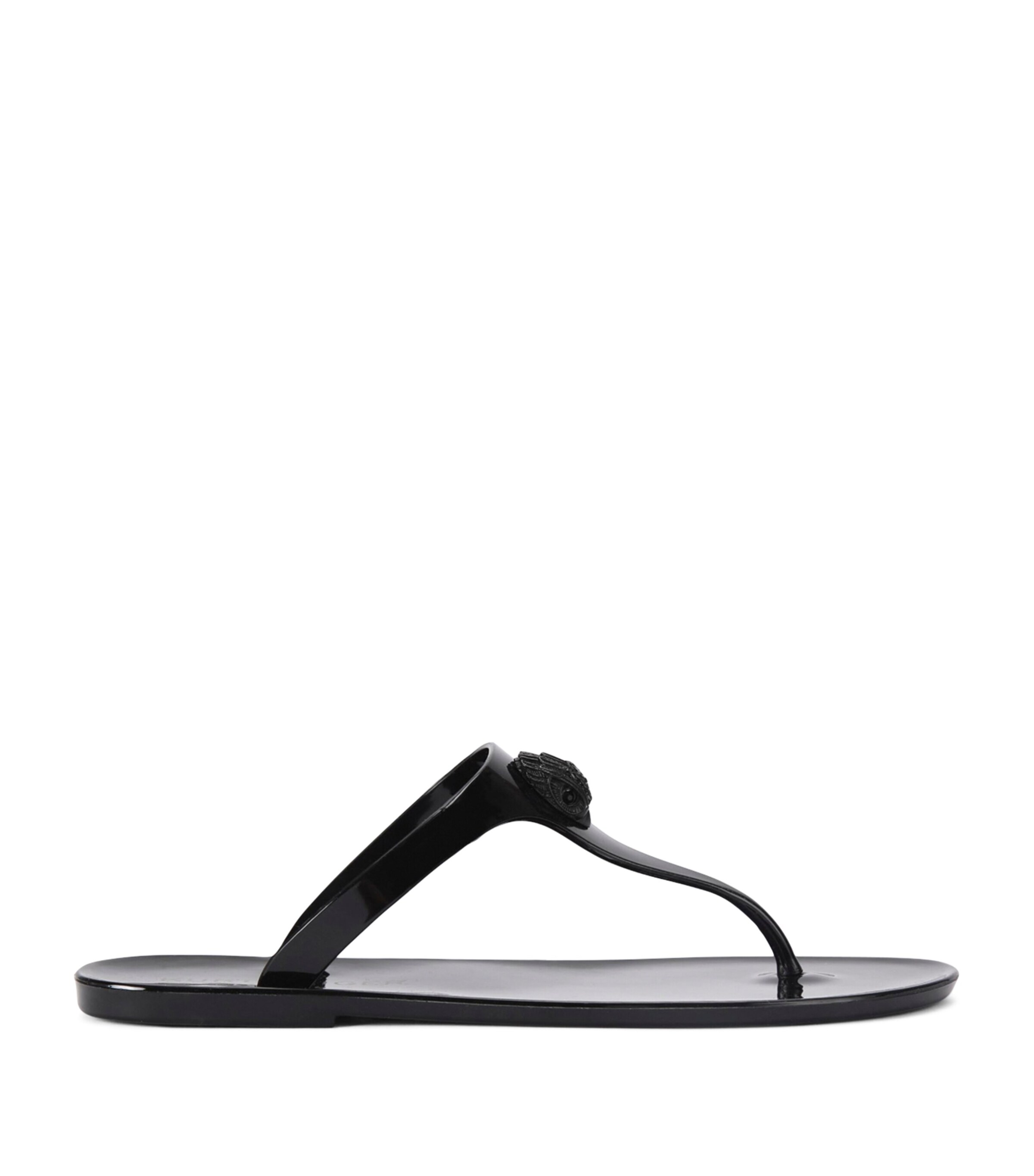 Kurt Geiger London Maddison T-Bar Drench Sandals | Women Shoes | Sandals | Flat Sandals | Designers | Kurt Geiger London
