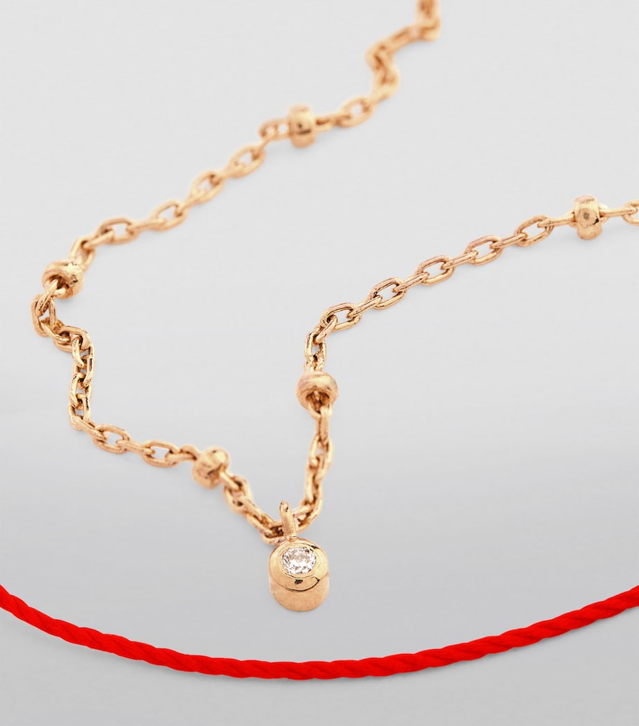 Yellow Gold and Diamond Honorée Bracelet ROUGE Image 5