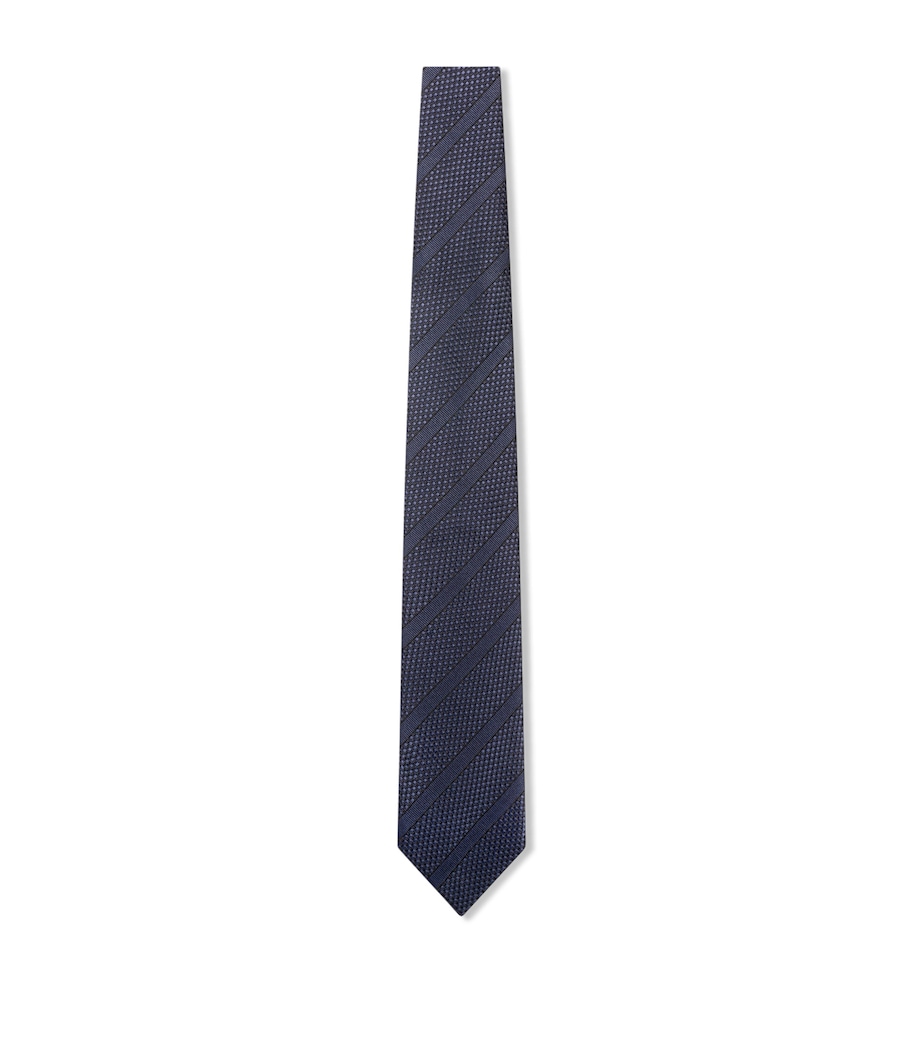 Silk Diagonal Tie HB825 Image 1