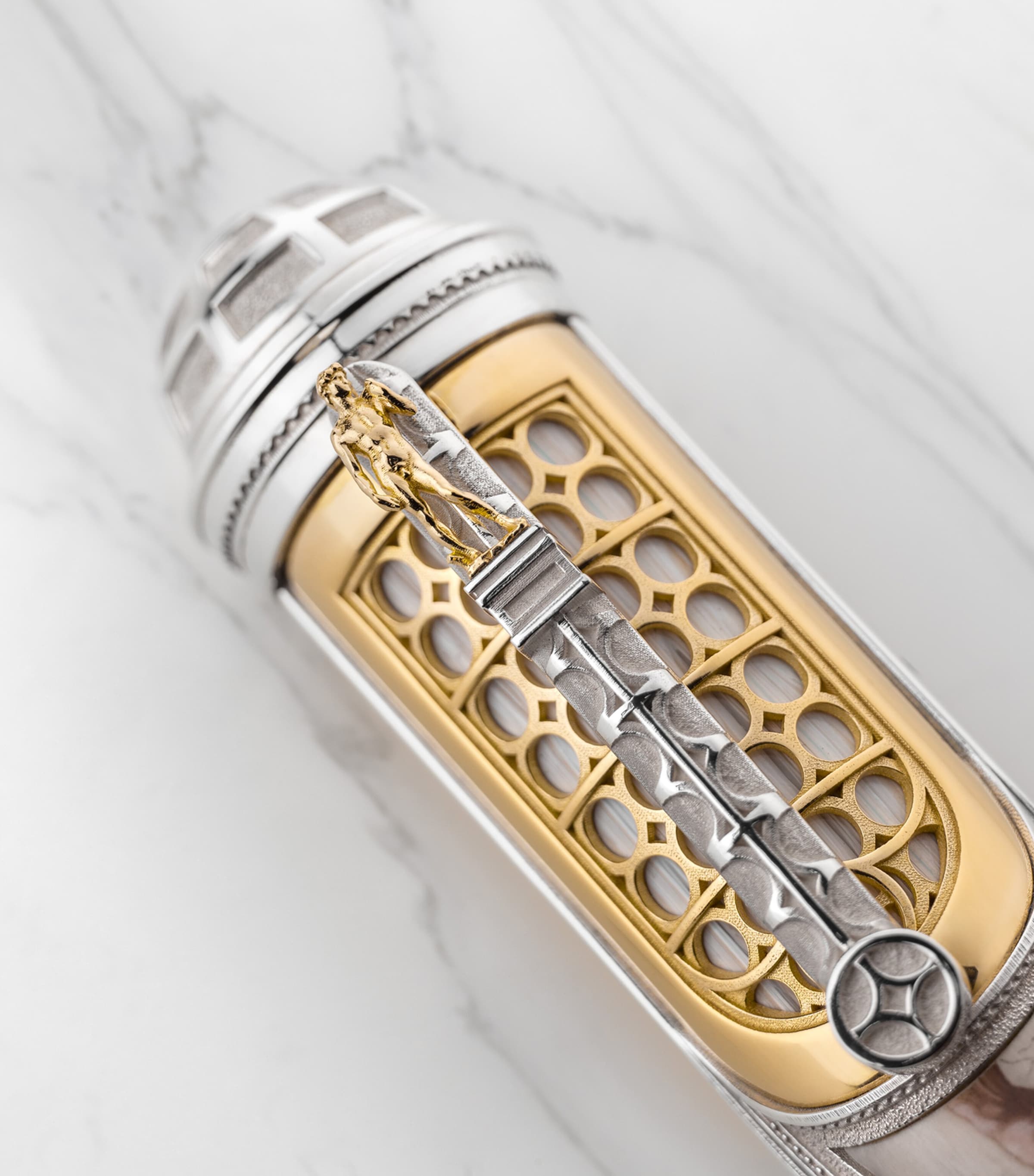 Yellow Gold Michelangelo Fountain Pen MULTI Image 4