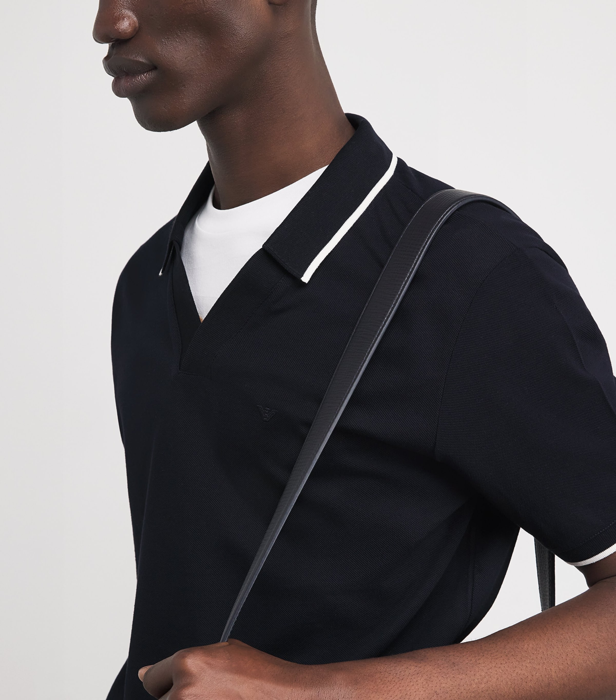 Cotton Logo Polo Shirt UB118 Image 6