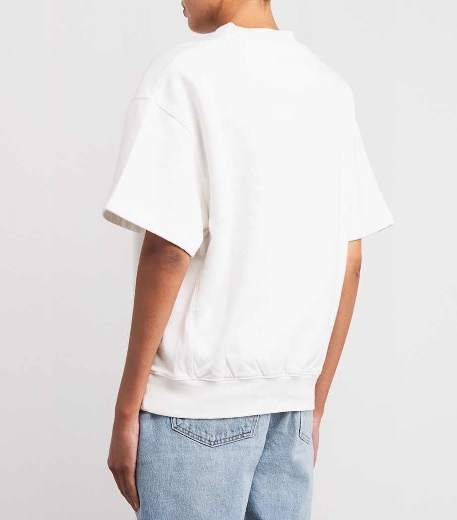 Cotton Logo Jay Sweatshirt OFF WHITE Image 4