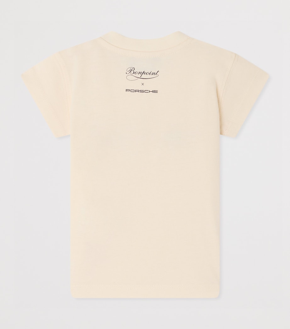 Bonpoint x Porsche T-Shirt (6-18 Months) Upb Ivoire Image 2