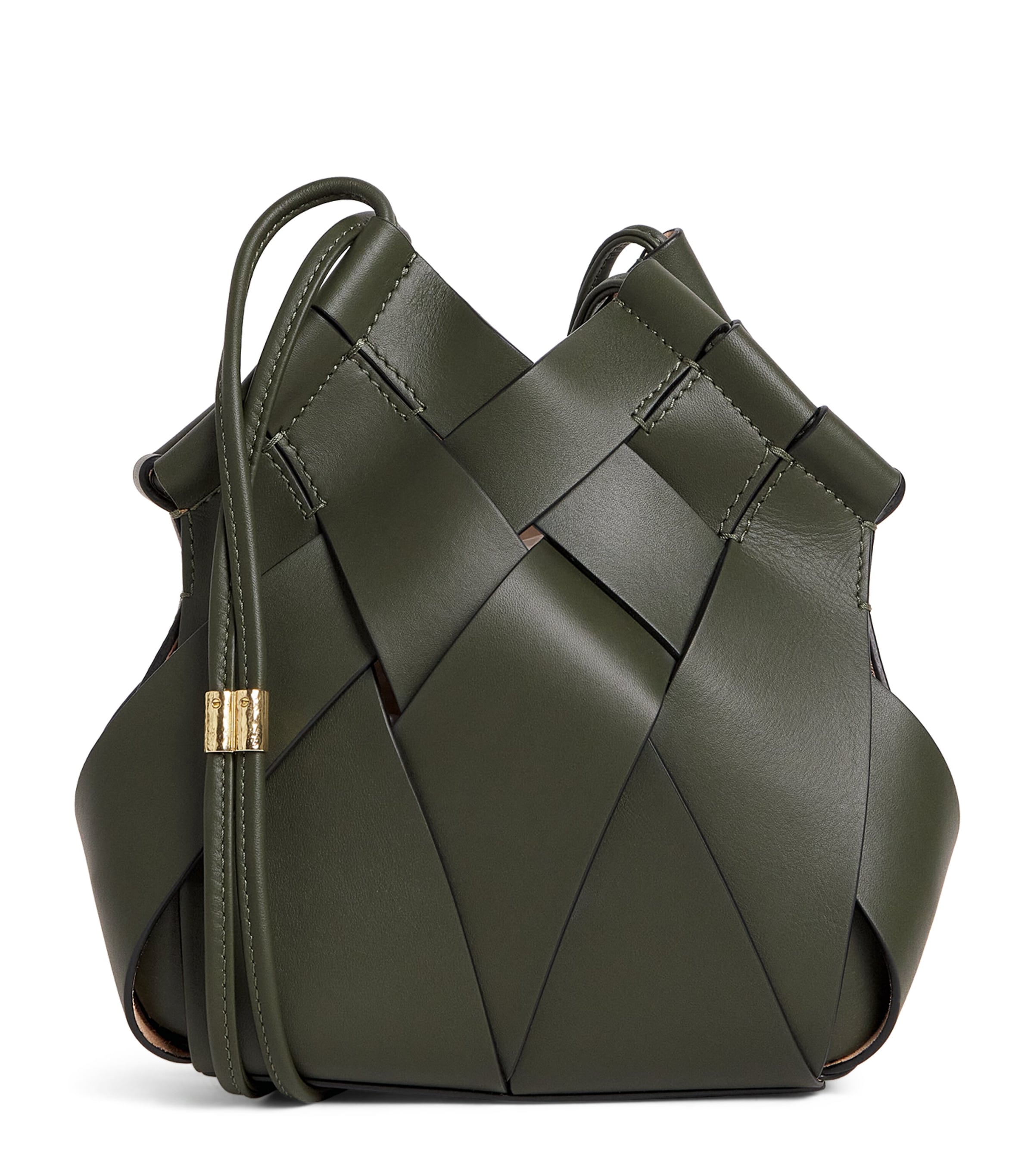 Ulla Johnson Leather Charlotte Cross-body Bag In Black
