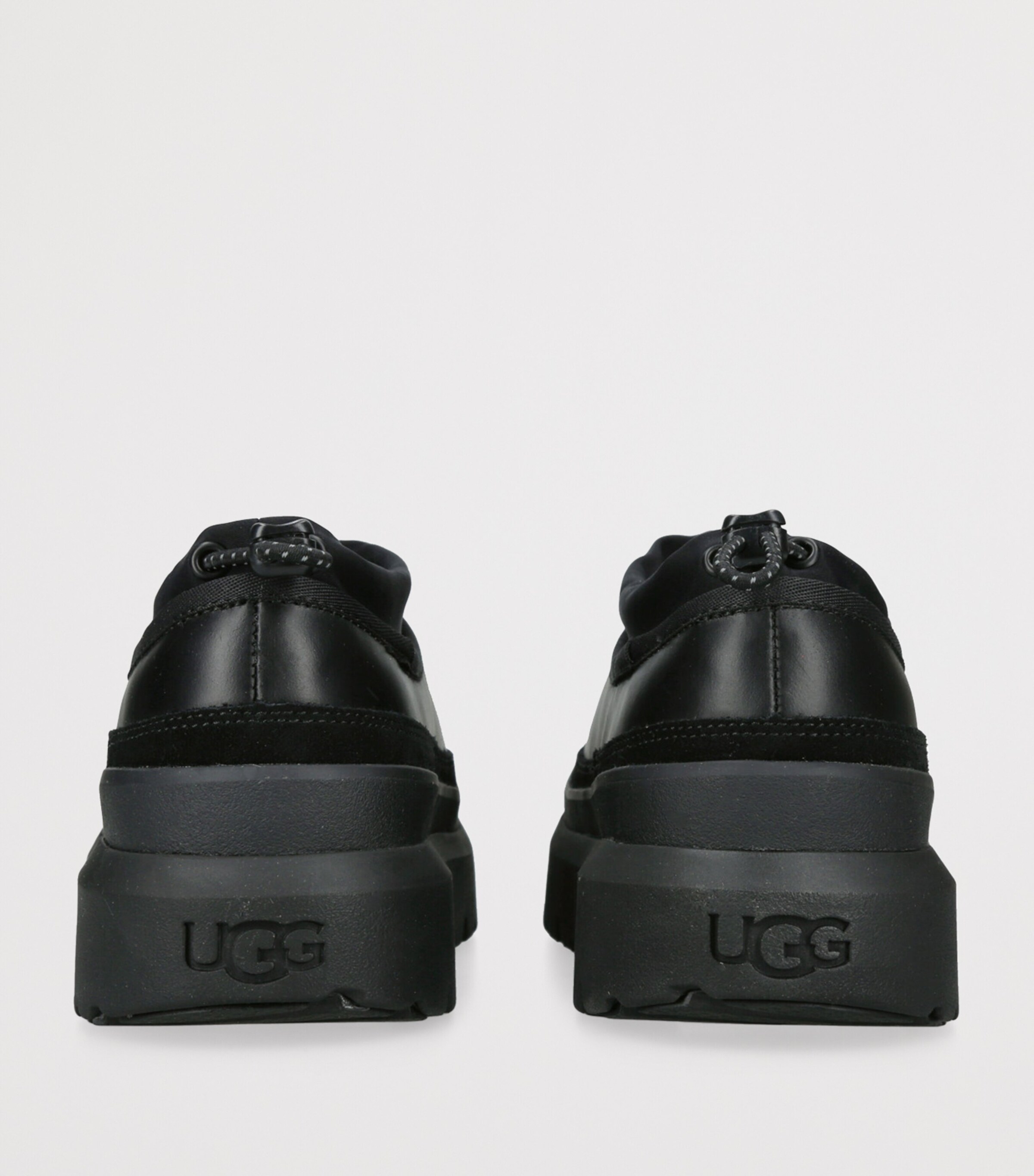 Leather Tasman Weather Hybrid Slippers BLACK Image 2