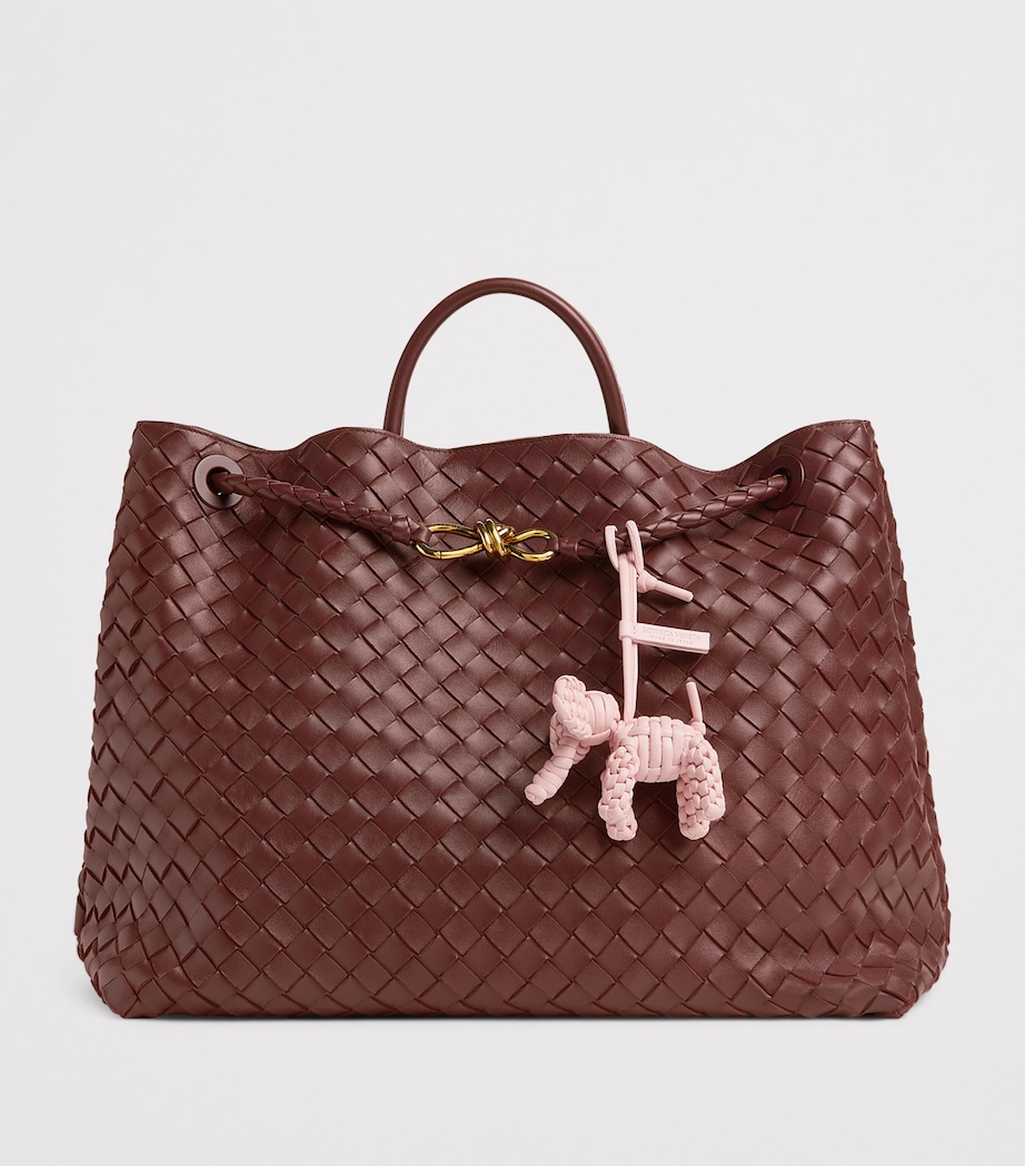 Nappa Leather Intreccio Elephant Charm 6849 Image 2