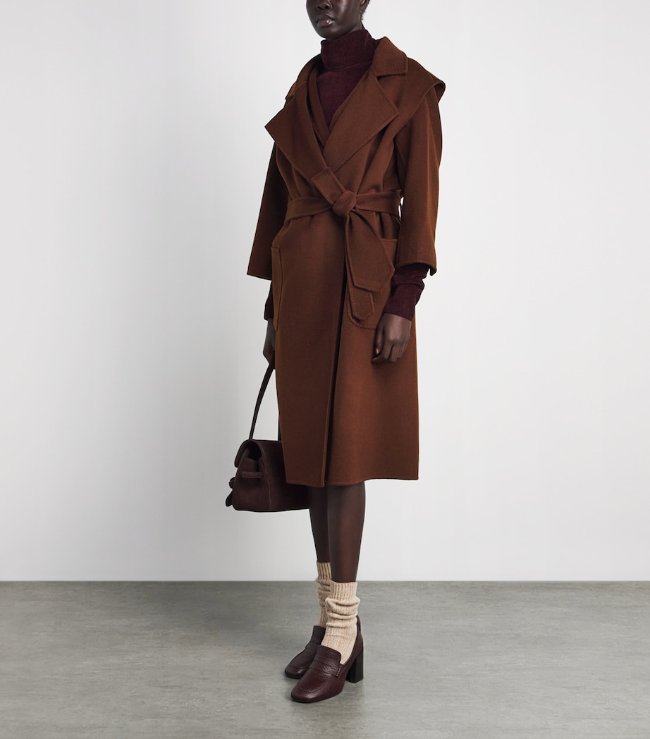 Wolk Morais Womens Cashmere Paletot Jacket and Coat Set Chestnut Image 2