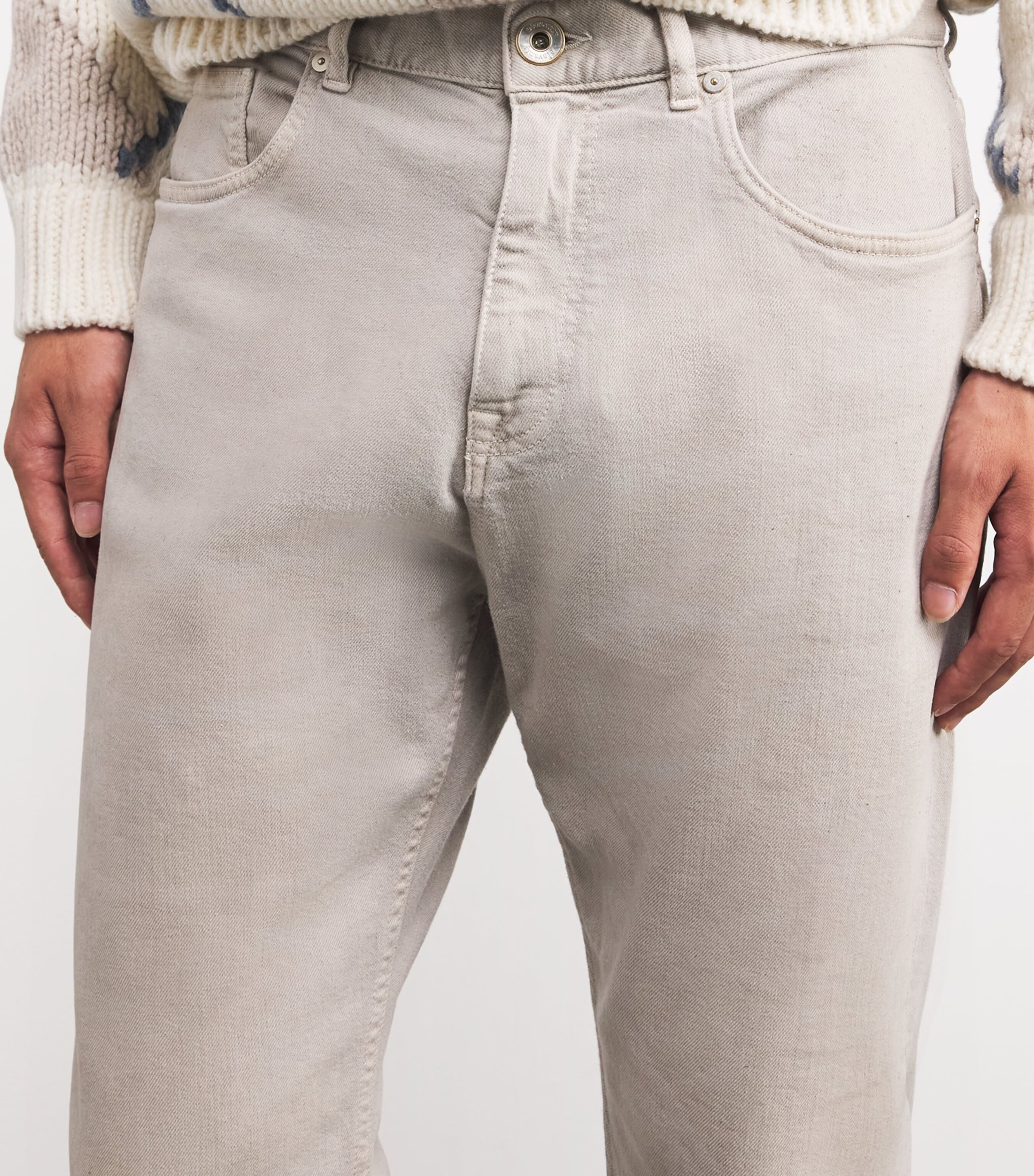 Straight-Leg Jeans GRIGIO Image 6