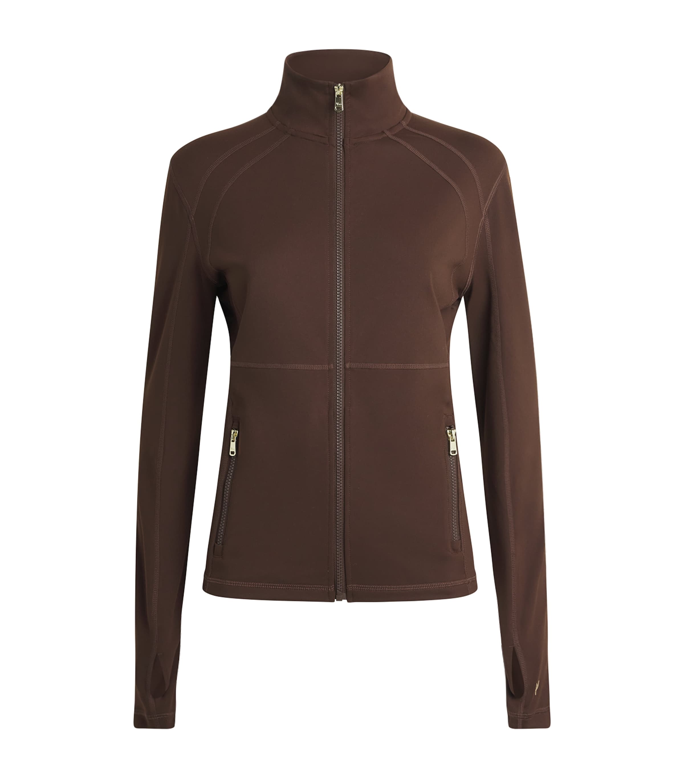 Y.O.U Womens Zip-Up Clayton Jacket Potting Soil Image 1