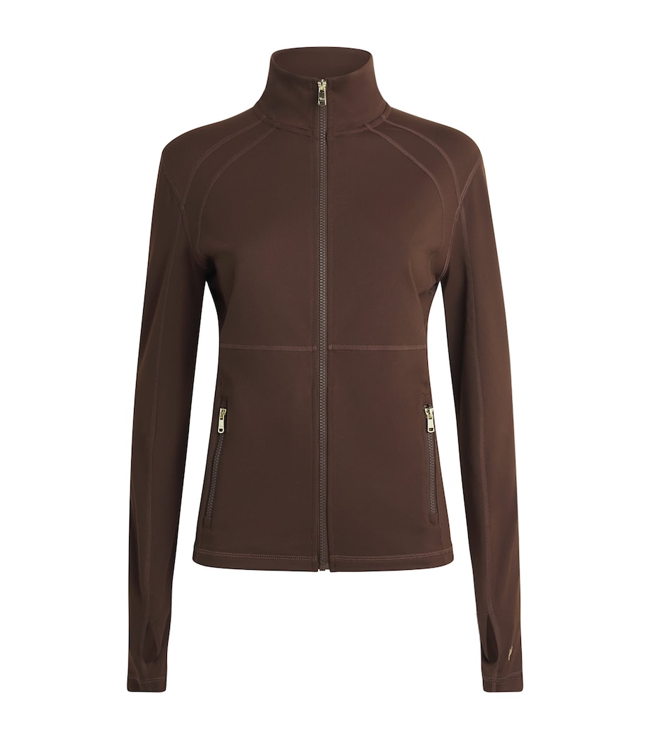 Y.O.U Womens Zip-Up Clayton Jacket Potting Soil Image 1