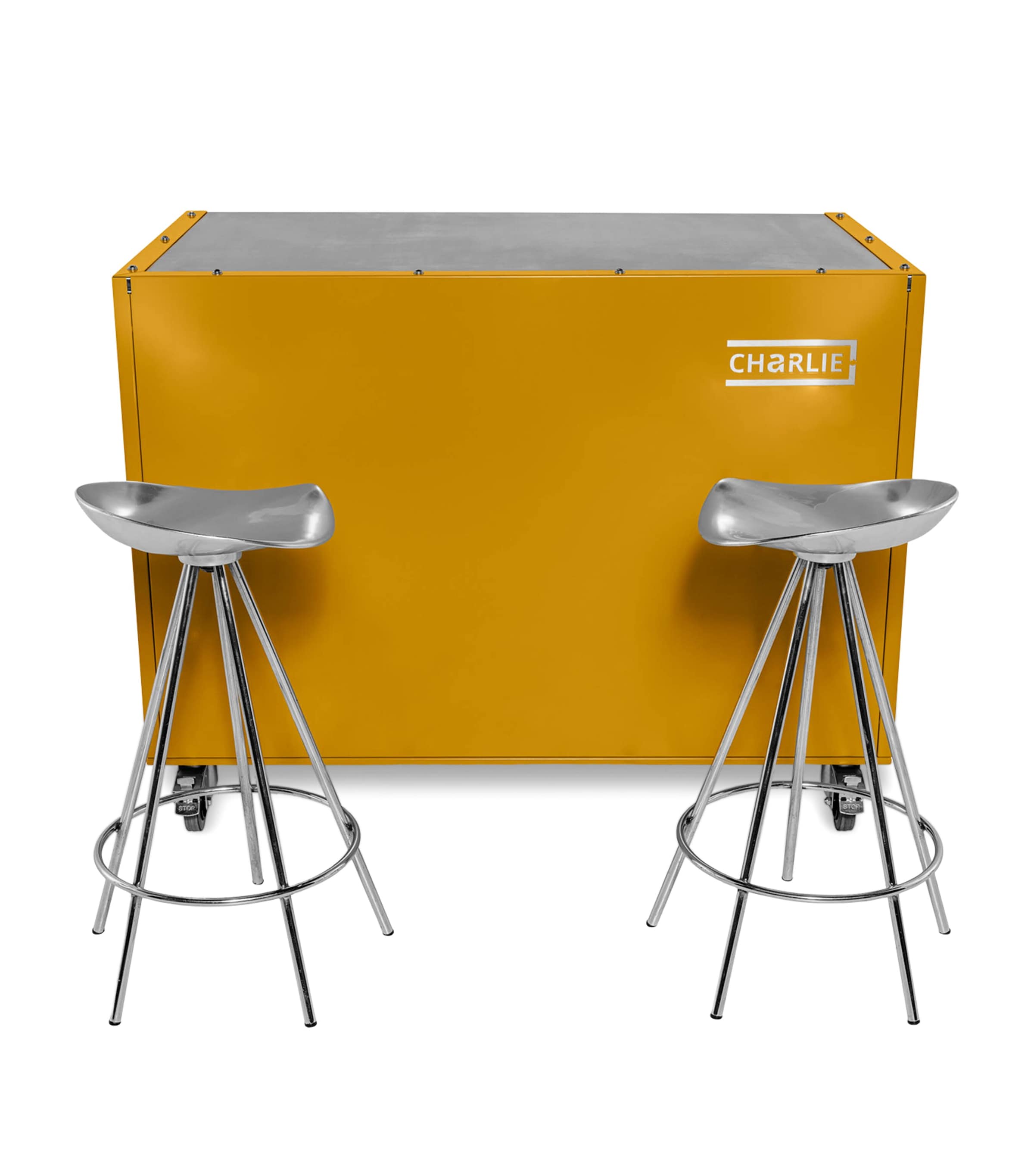 Charlie Outdoor Island Cabinet HONEYCOMB Image 2