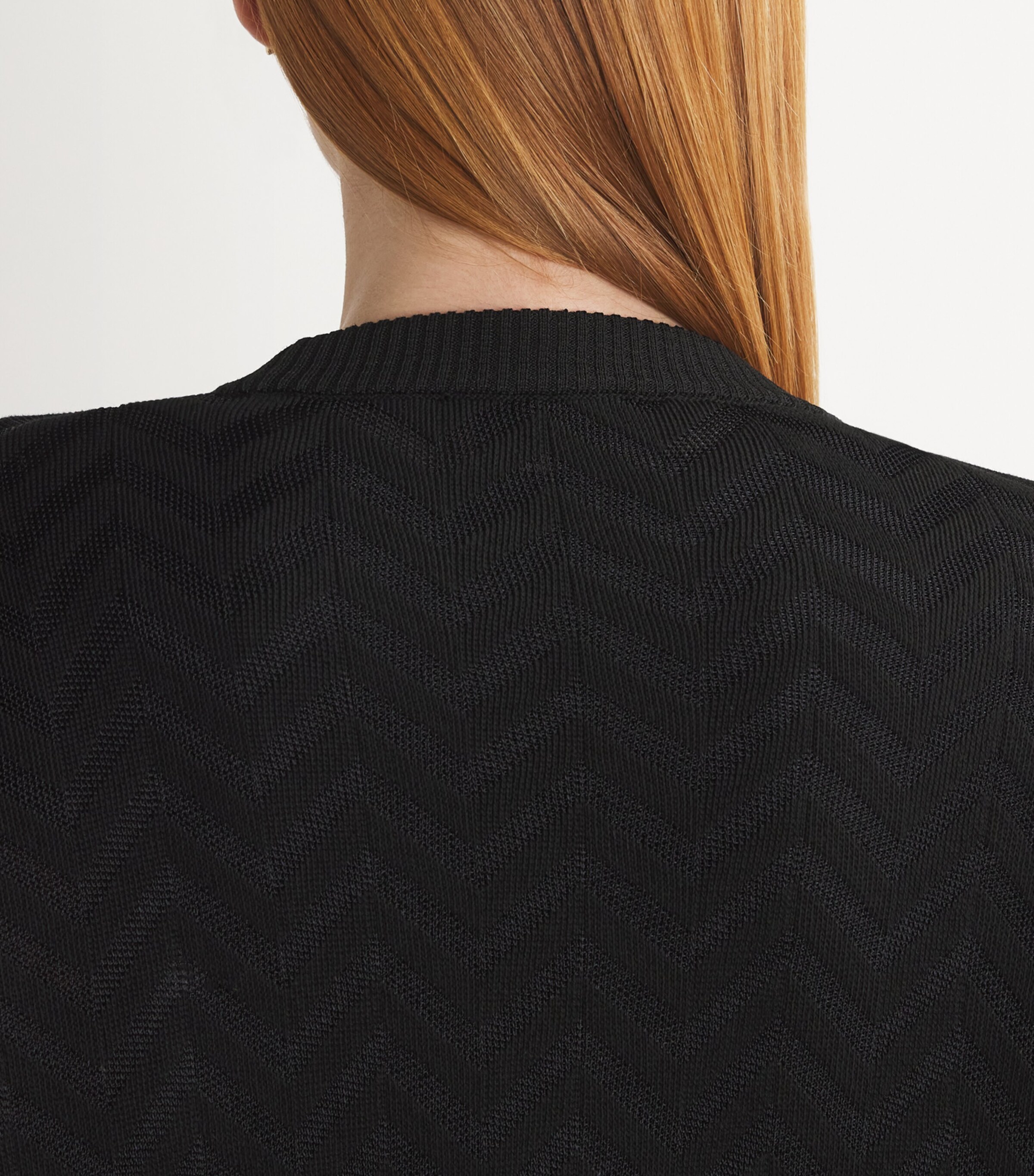Missoni Womens Cotton-Blend Zigzag-Knit Cardigan Black Beauty Image 6
