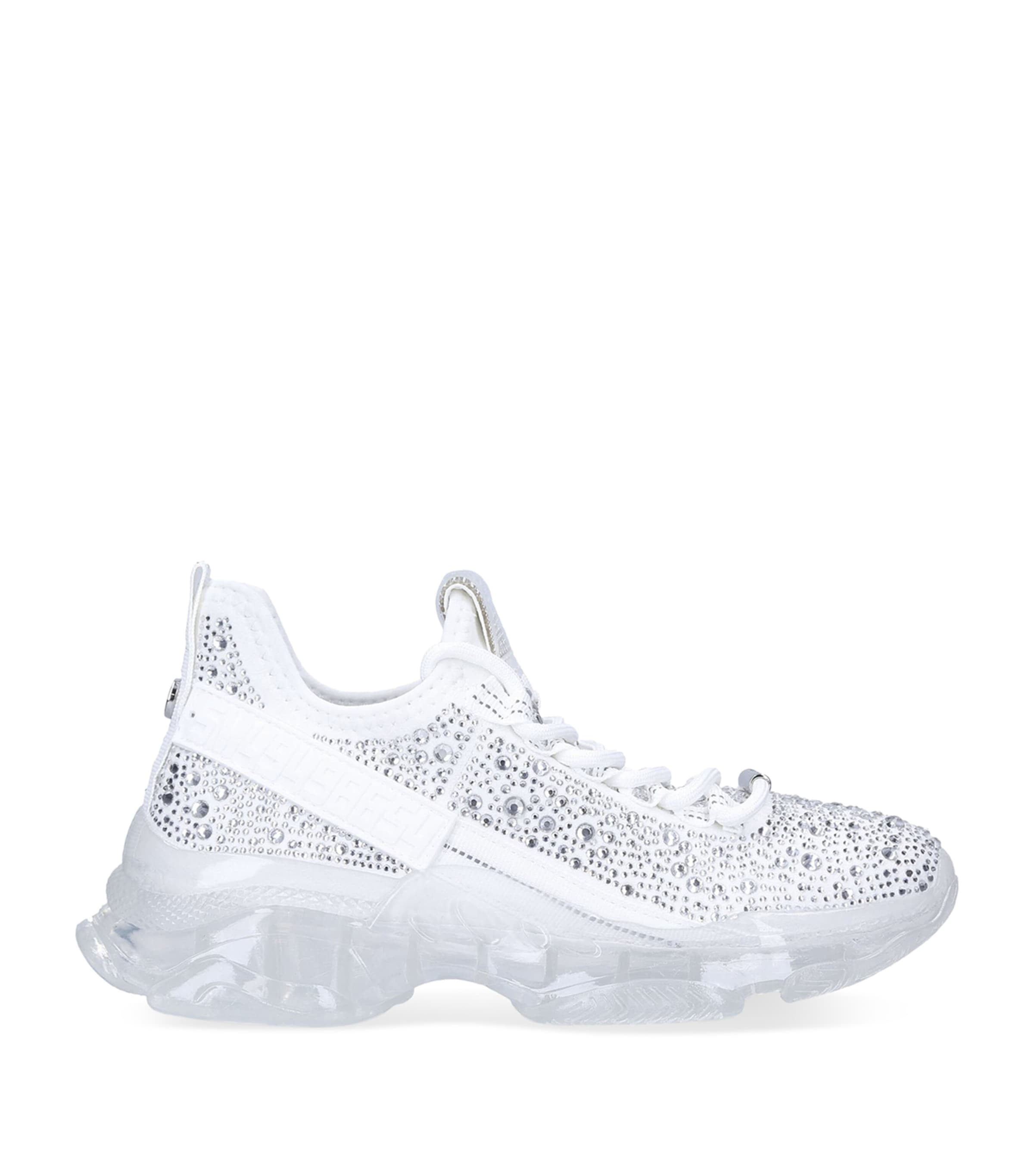 Steve Madden Embellished Maxima-R Sneakers | Women Shoes | Trainers | Low-Top Trainers | Designers | Steve Madden