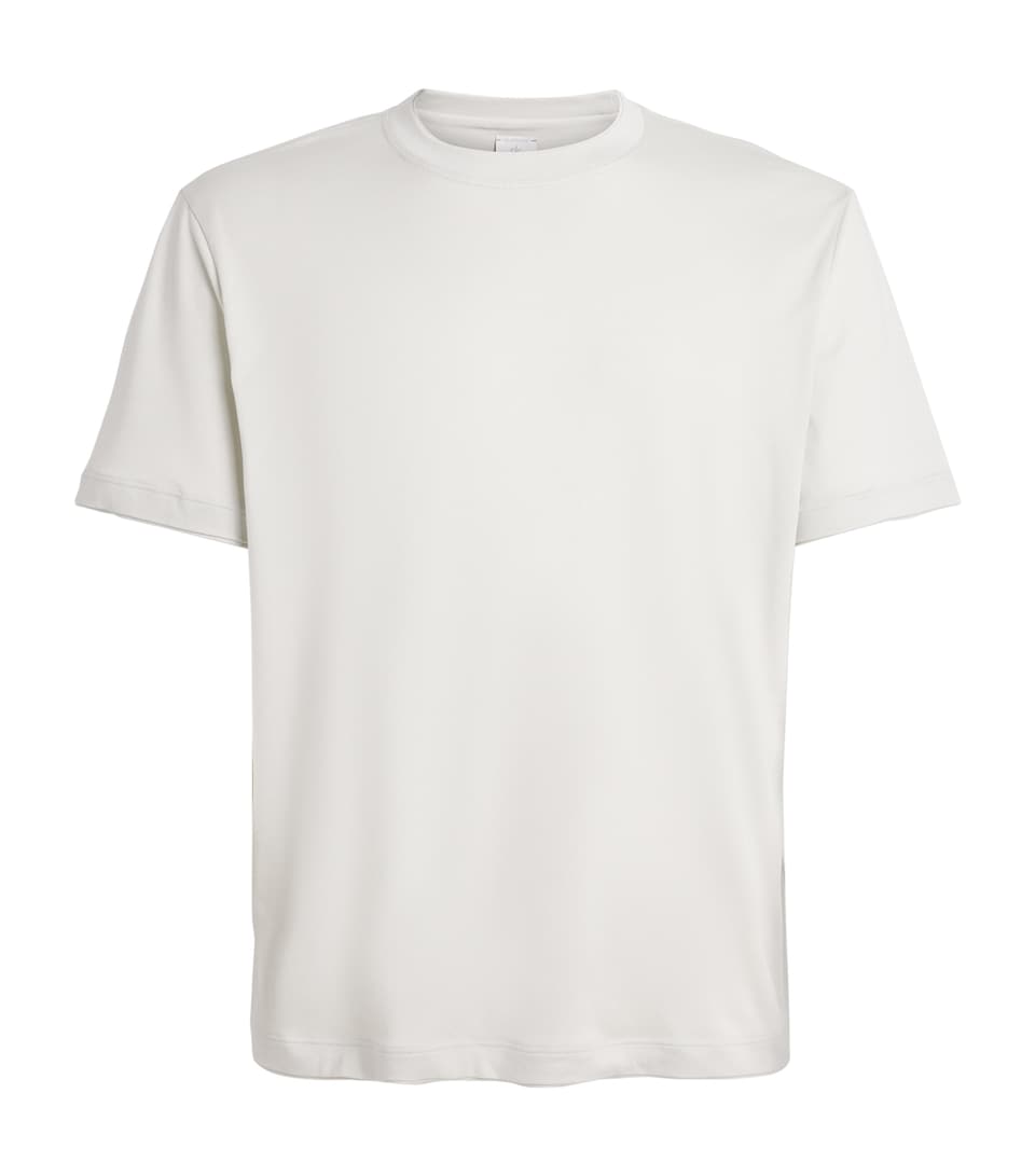 Eleventy Cotton-Modal T-Shirt Sabbia