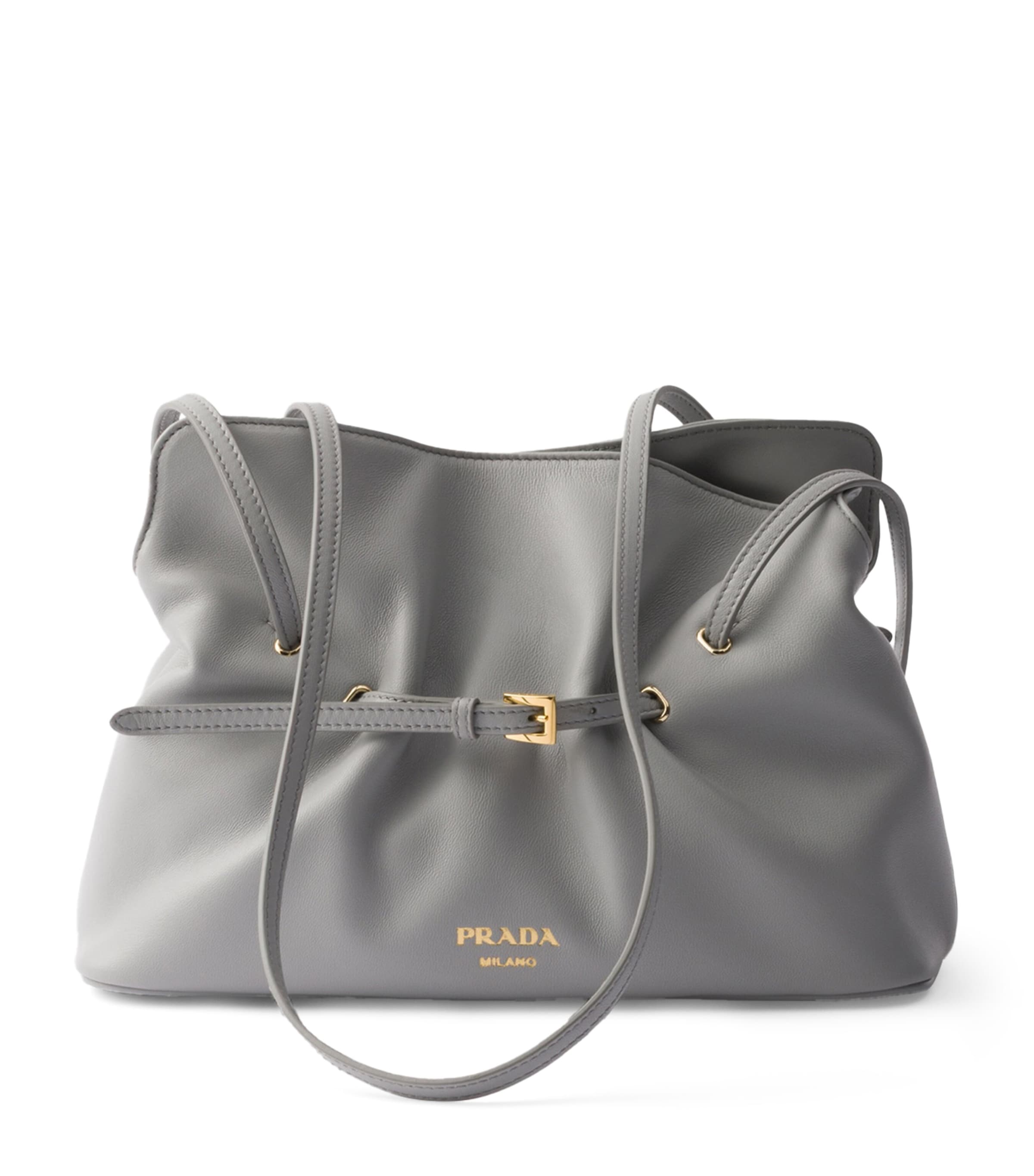 バッグ 99aw ARCHIVE PRADA Shoulder Bag Gray Prada 1999 Grey Canvas Shoulder Bag - Oliver's Archive