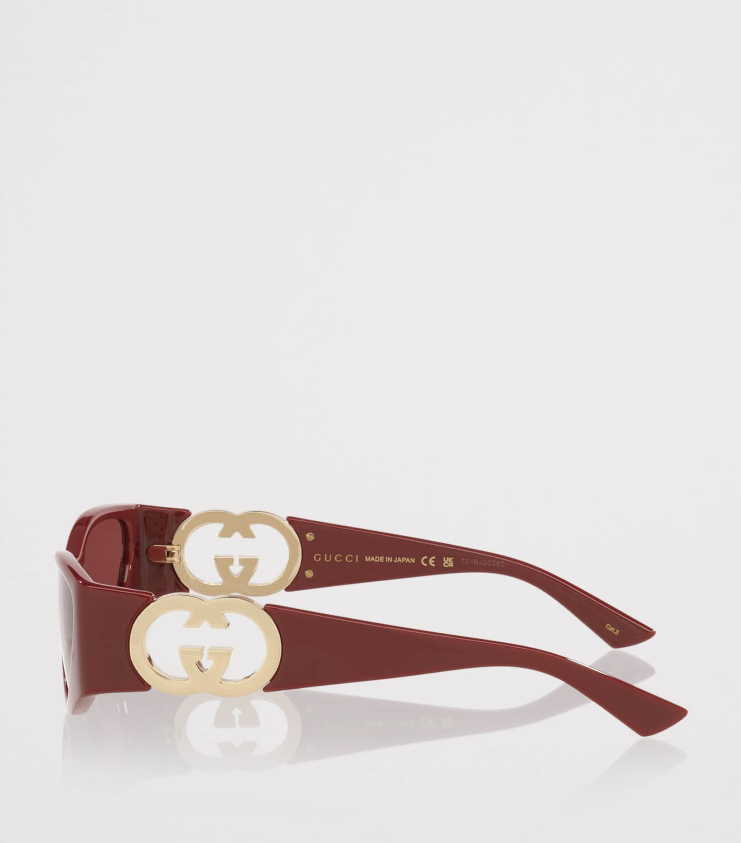 Gucci Injected GG1824S Sunglasses Red Image 3