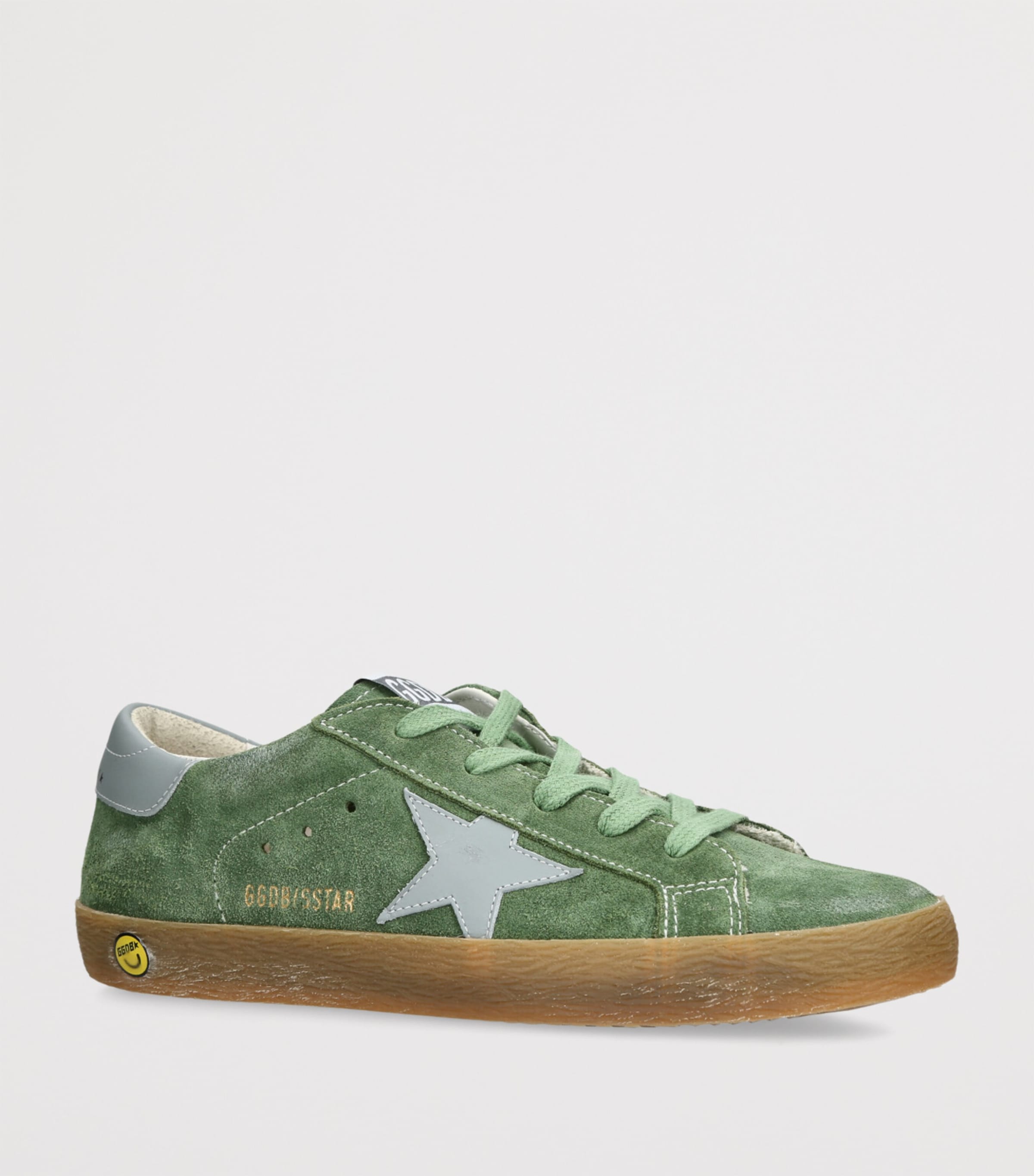 Suede Super Star Sneakers GREEN Image 3