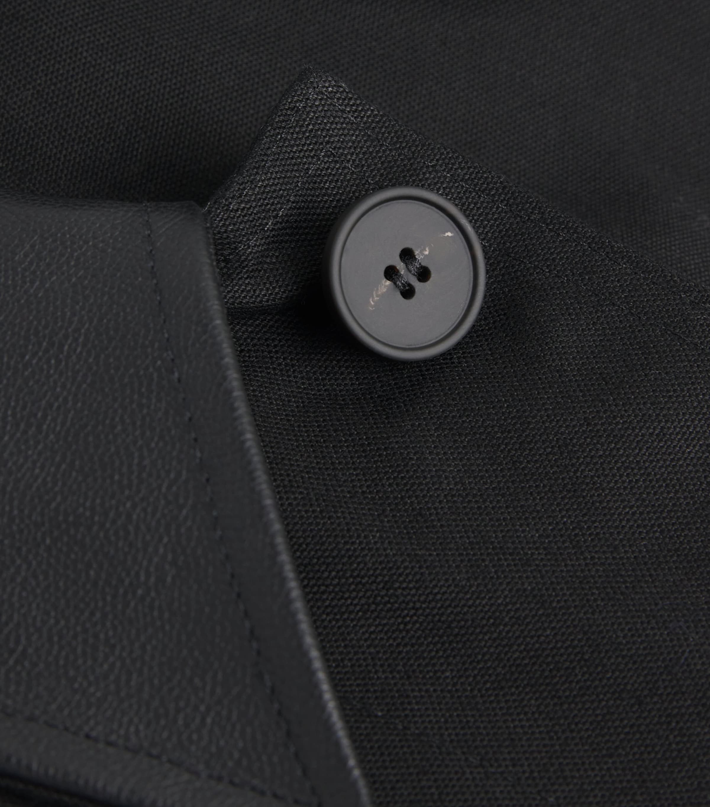 x Aaron Levine Cotton Canvas Dover Jacket BLACK Image 5