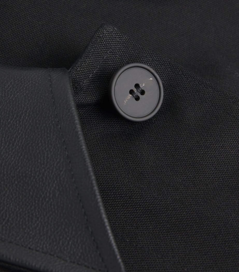 x Aaron Levine Cotton Canvas Dover Jacket BLACK Image 5