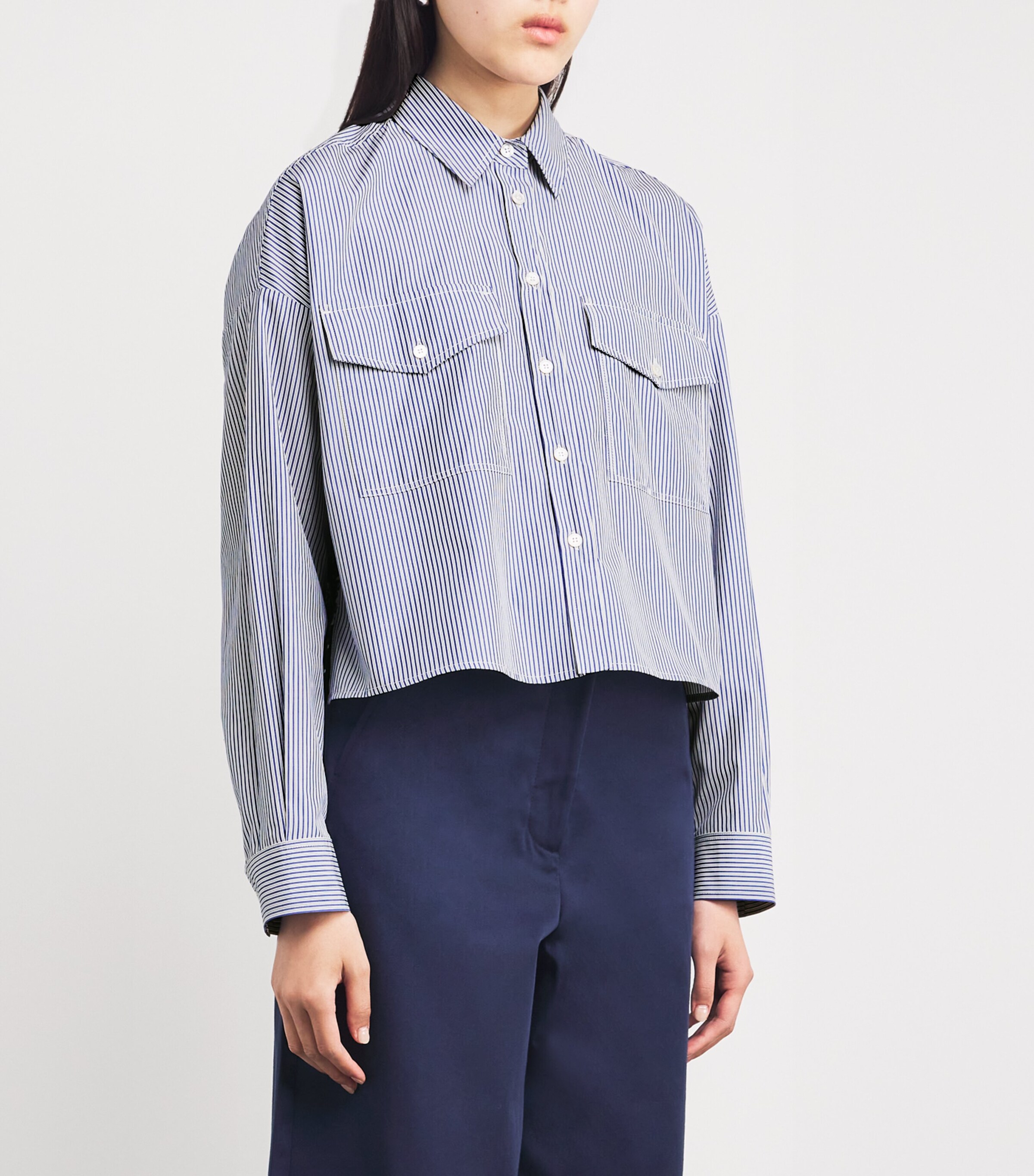 Weekend Max Mara Cotton Cropped Shirt | Women Clothing | Tops | Workwear | Designers | Weekend Max Mara Weekend Max Mara Cotton Cropped Shirt | Women Clothing | Tops | Workwear | Designers | Weekend Max Mara