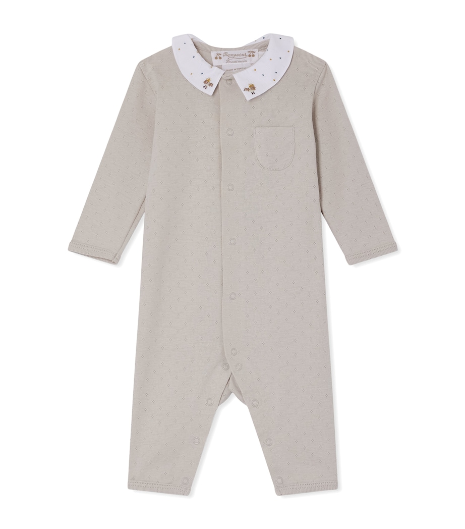 Cotton Playsuit (1-18 Months) PERLE Image 1