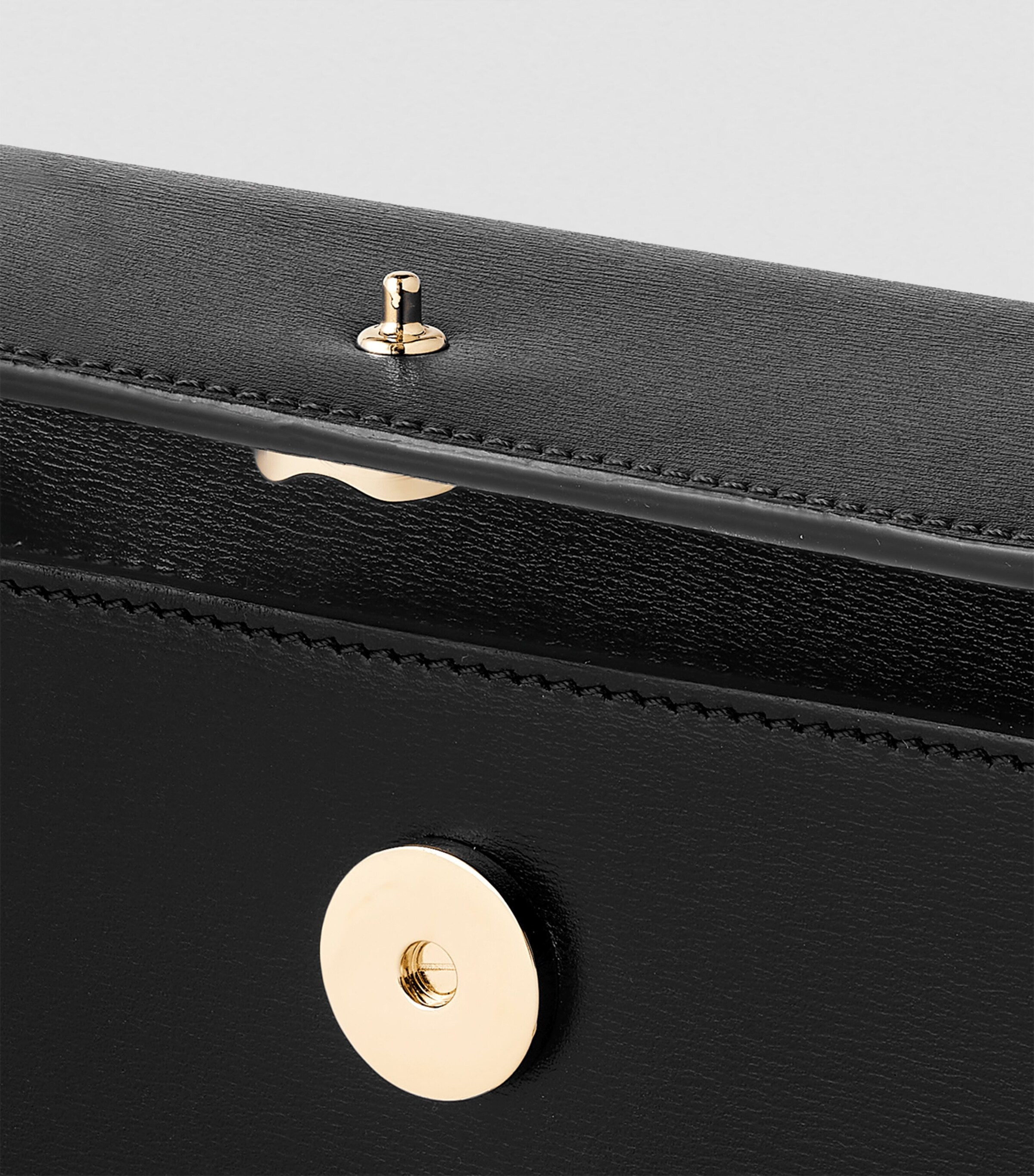 Mini Leather Panthère de Cartier Cross-Body Bag BLACK Image 7