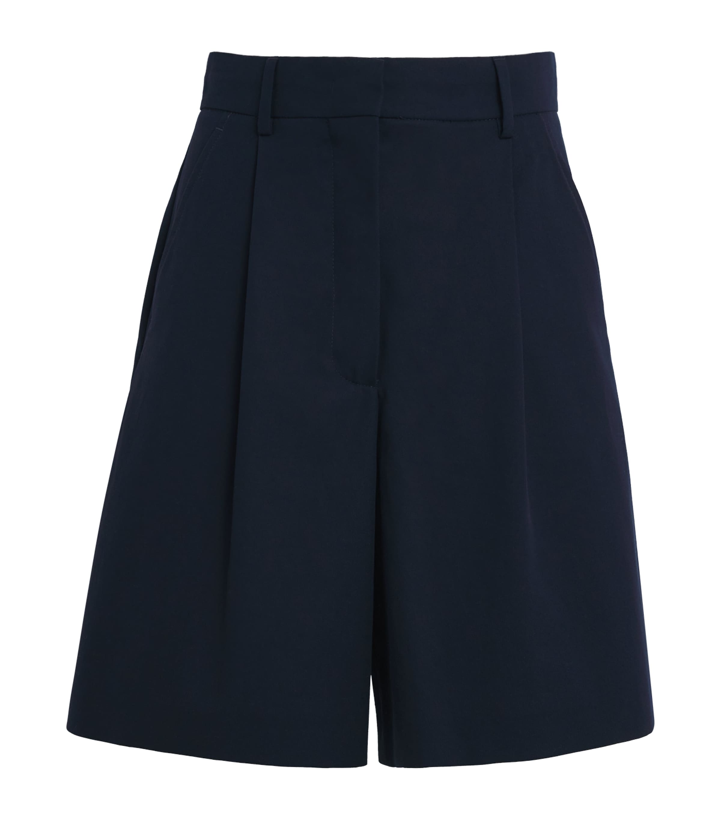 Weekend Max Mara Cotton Gabardine Bermuda Shorts | Women Clothing | Shorts | Designers | Weekend Max Mara | Women Wardrobe Essentials | Clothing
