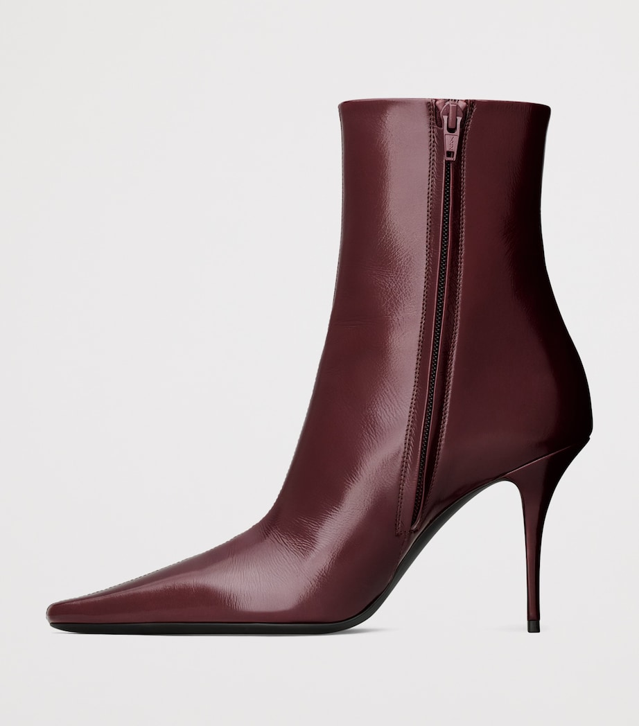 Leather Ashley Ankle Boots 90 6629 Image 2